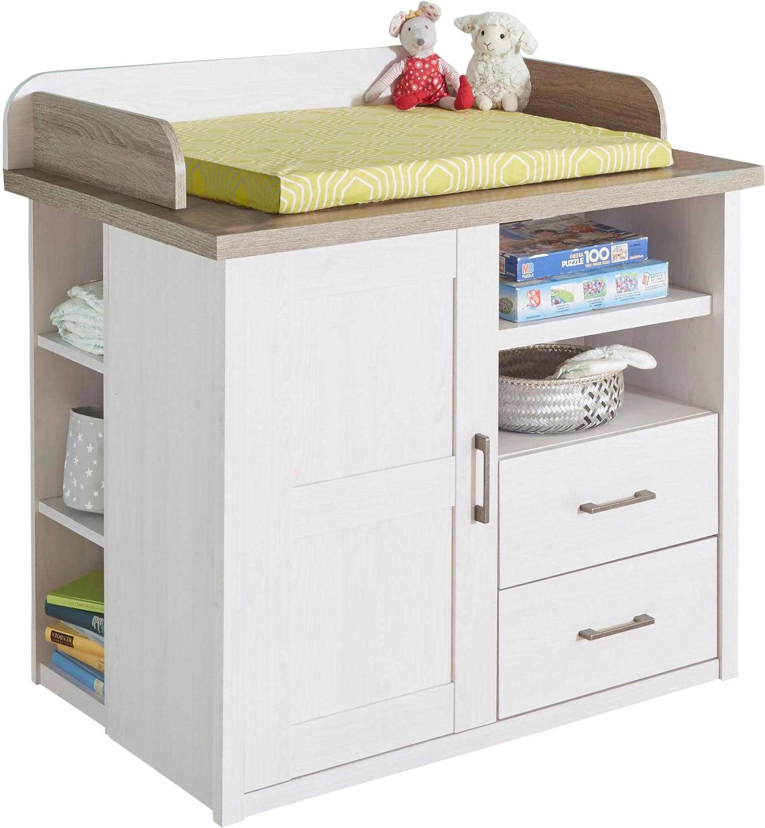 Image of Begabino Wickelkommode »Luca«, bis 15 kg, umbaufähig zur Kommode, inkl. Unsterstellregal, 106 cm bei Ackermann Versand Schweiz