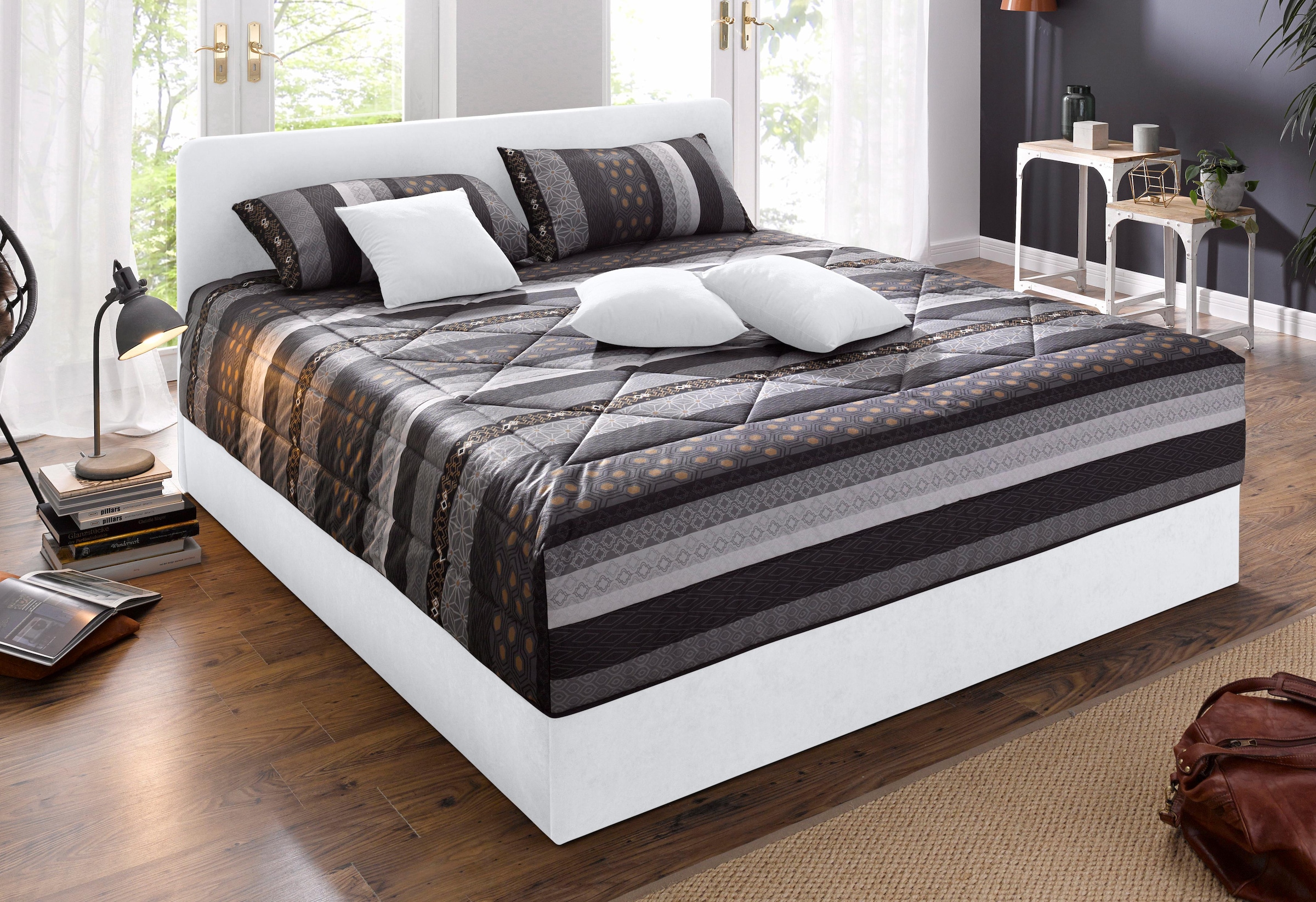 Westfalia Schlafkomfort Polsterbett, inkl. Matratze Ausführung mit Bettkasten bei günstig kaufen