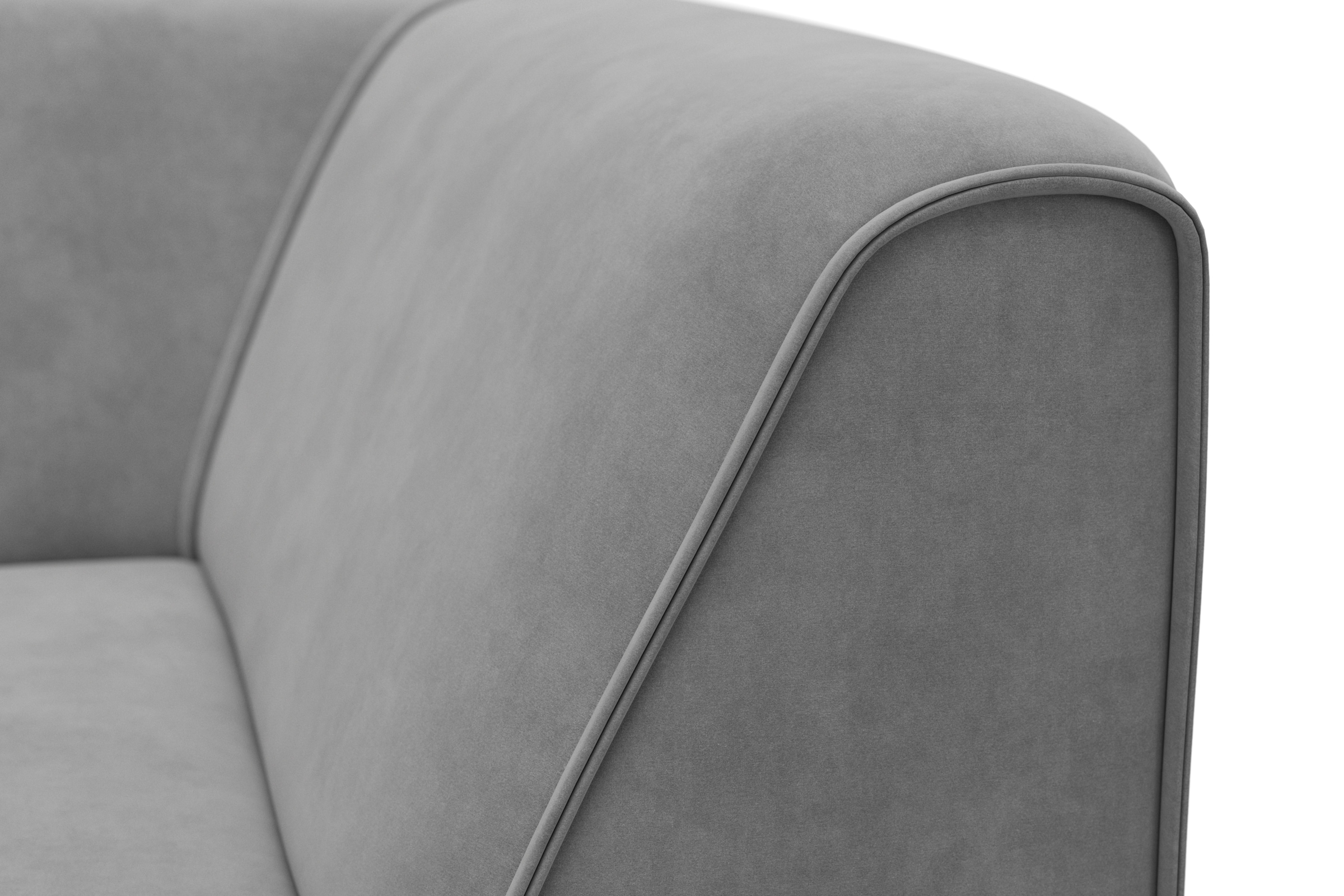 RAUM.ID Sofa-Eckelement »Merid, Sofaelement, Masse B/T/H: 97/97/46 cm«, als Modul oder separat verwendbar, für individuelle Zusammenstellung
