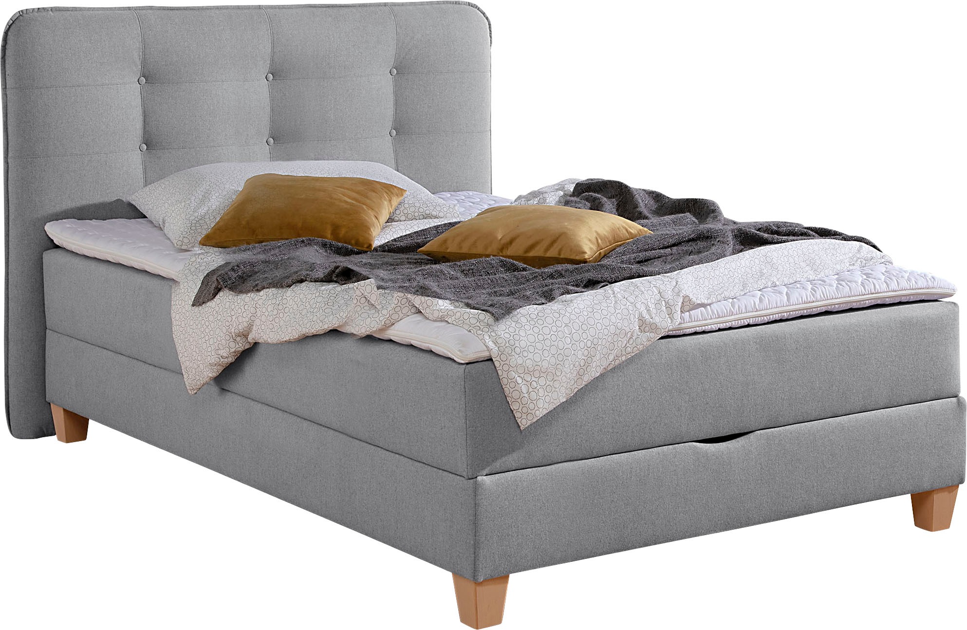 Home affaire Boxbett, inklusive Kaltschaum-Topper und Bettkasten