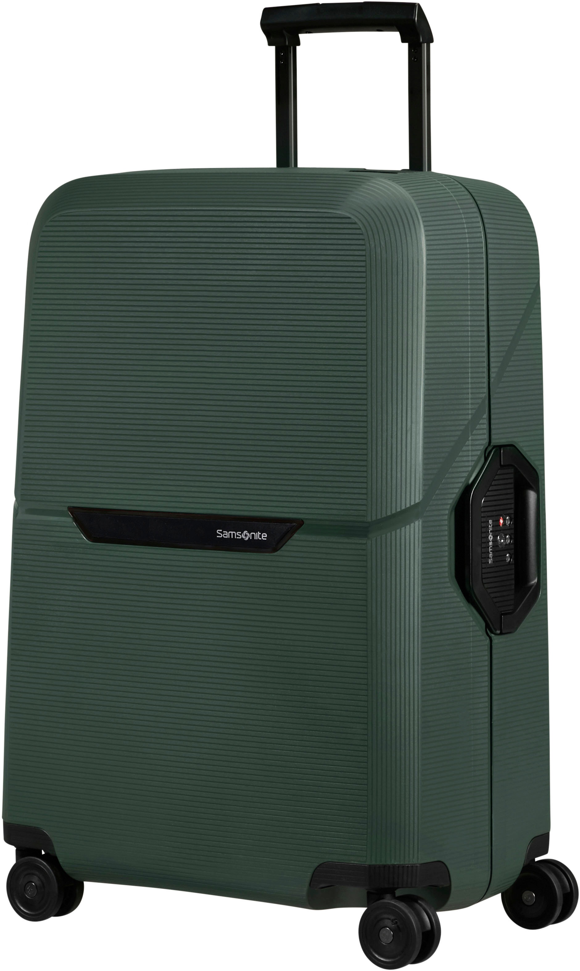 Samsonite Hartschalen-Trolley »MAGNUM ECO, verschiedene Grössen und Farben«, 4 Rollen, Reisekoffer Trolley Aufgabegepäck TSA-Zahlenschloss Made in Europe