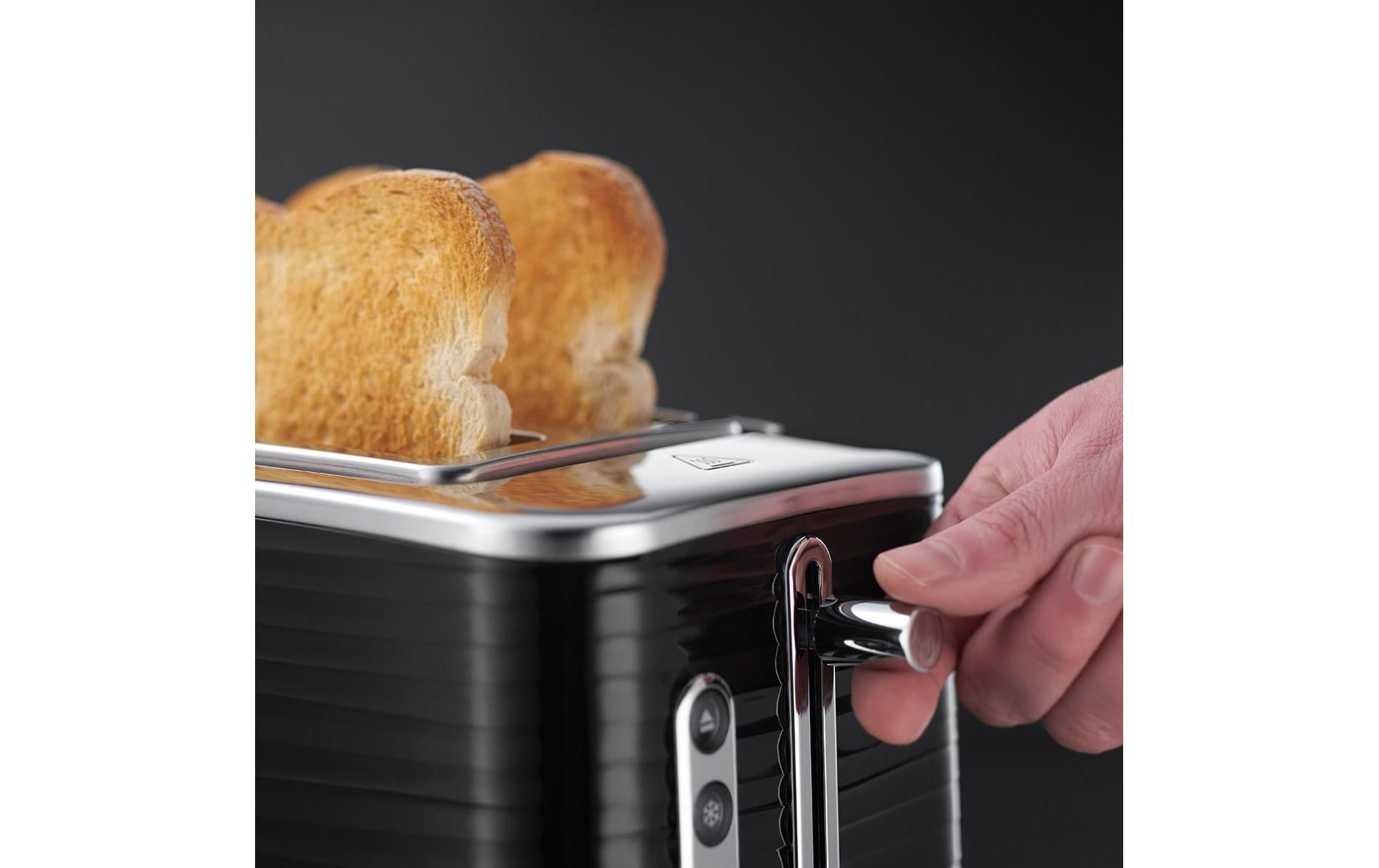 RUSSELL HOBBS Toaster »Inspire 24371-56 Schwarz«, 2 kurze Schlitze, für 2 Scheiben, 1050 W