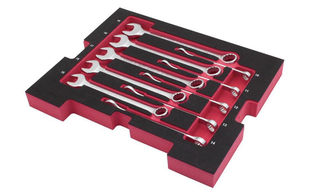 Image of STANLEY Werkzeugset »Ringgabelschlüssel T-STAK 1/2" Einlage«, (48 St.) bei Ackermann Versand Schweiz