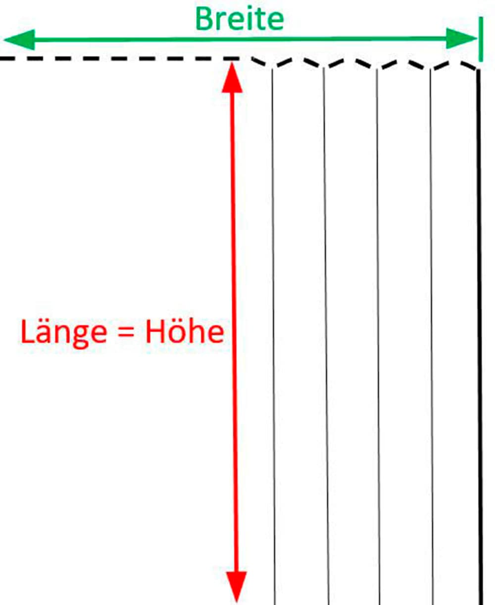 Neutex for you! Vorhang »Linessa«, (1 St.), Schal mit verdeckten Schlaufen, Breite 137 cm, nach Mass