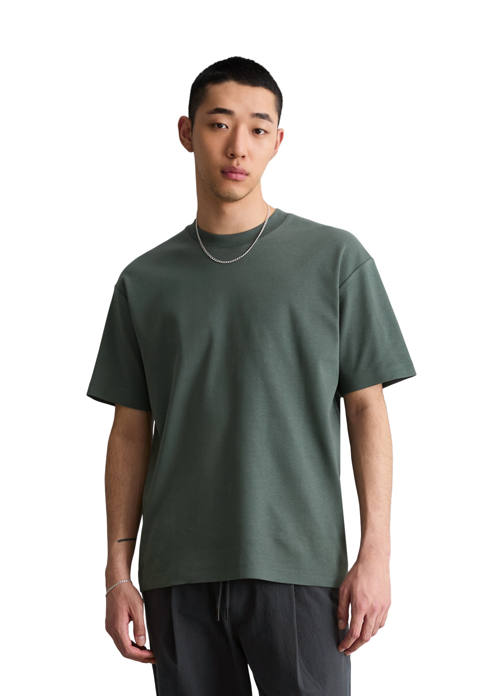 Marc O'Polo DENIM T-shirt relaxed en coton bio pur