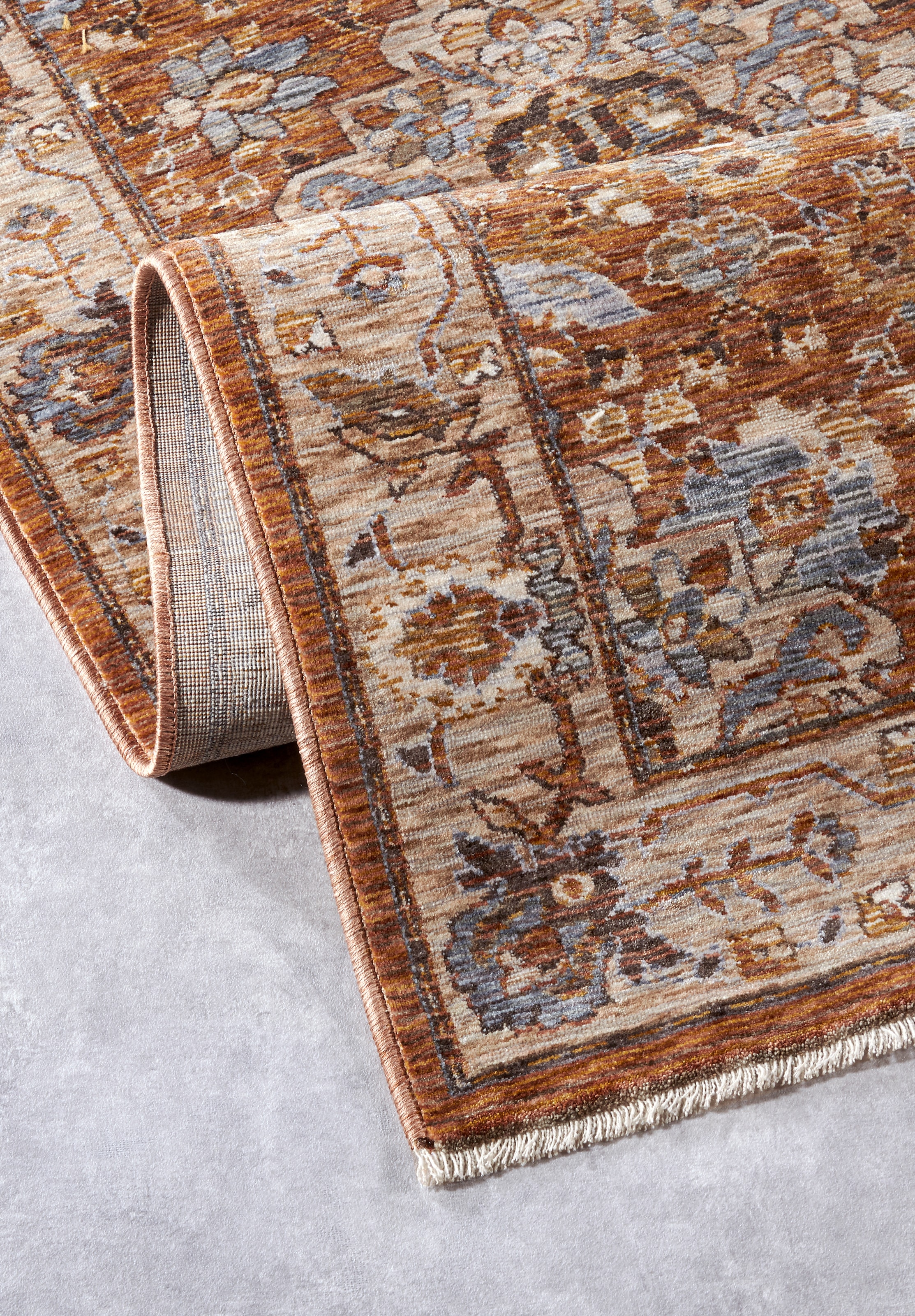 Villeroy & Boch Tapis »Egon« Rectangulaire 7 mm Höhe Orientalisch, Fransen, Läufer, Wohnzimmer, Schlafzimmer, Klassisch