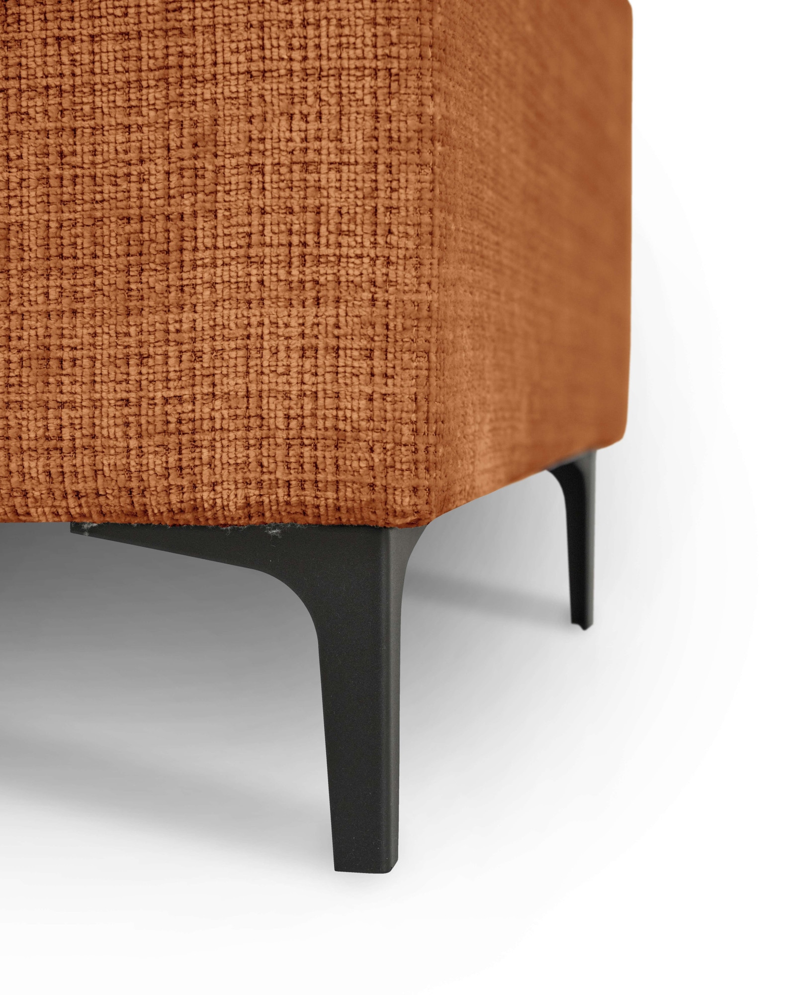 GOODproduct Ecksofa »OLAND Chenille L-Form, B: 289 cm, Skandi-Design« Struktur, Flachgewebe, Luxus-Microfaser, Boucle