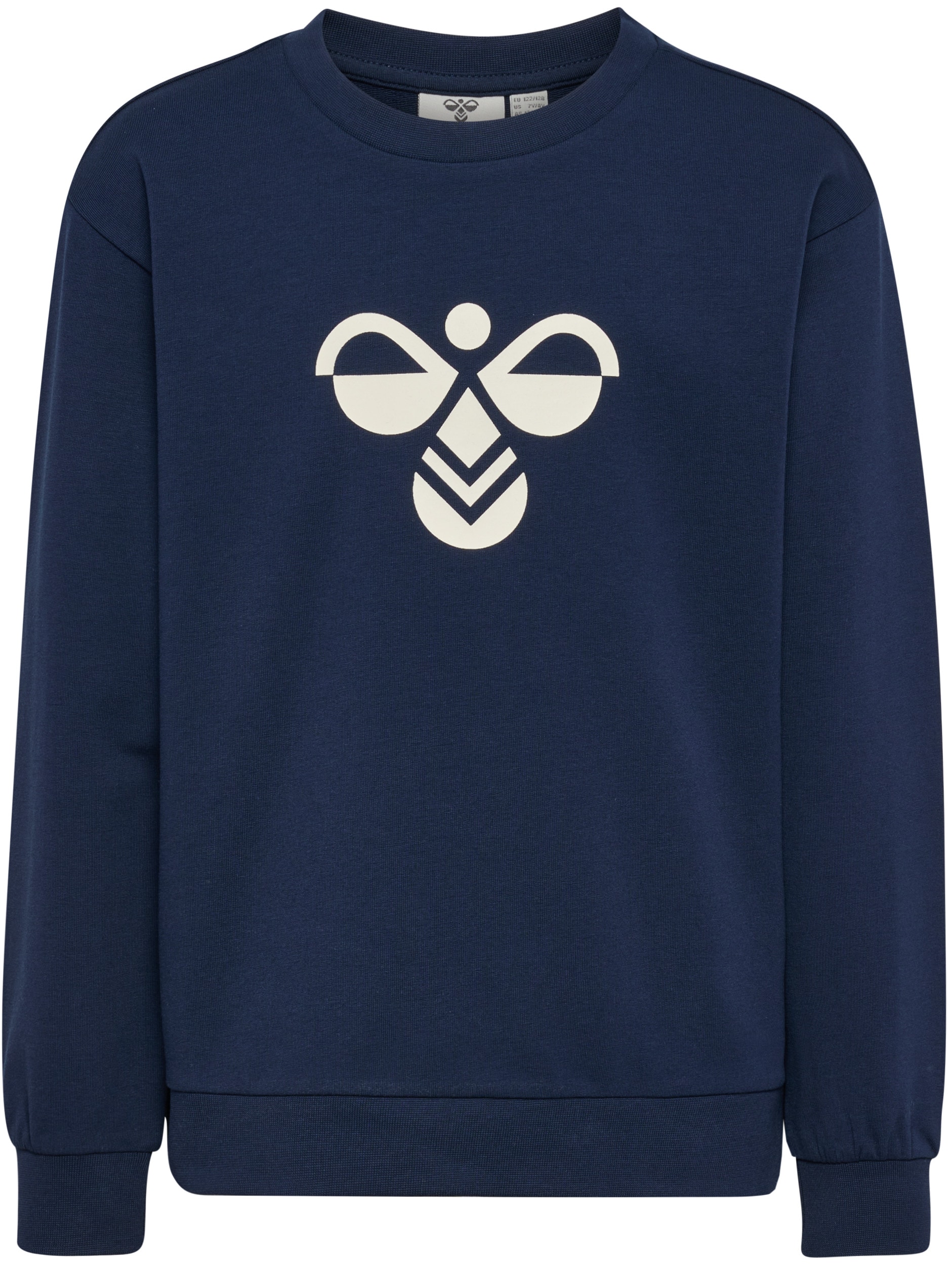 hummel Sweatshirt »HMLJR REG TUKAS SWEATSHIRT«, sportlicher Stil, mit Logo-Druck und seitlichen Winkeln
