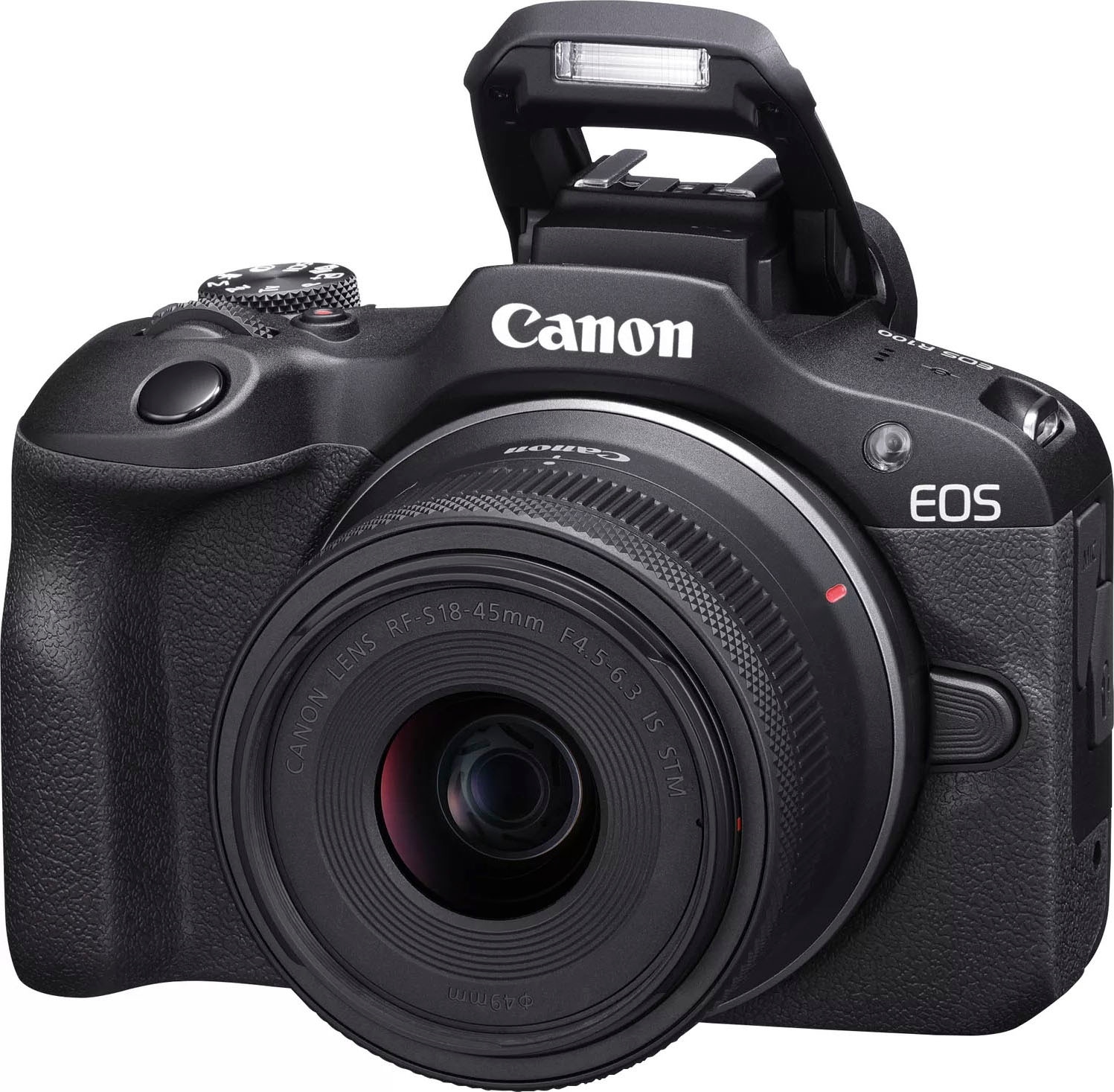 Canon Systemkamera »EOS R100 + RF-S 18-45mm F4.5-6.3 IS STM Kit« RF-S 18-45mm F4.5-6.3 IS STM , 24,1 , Bluetooth | WLAN
