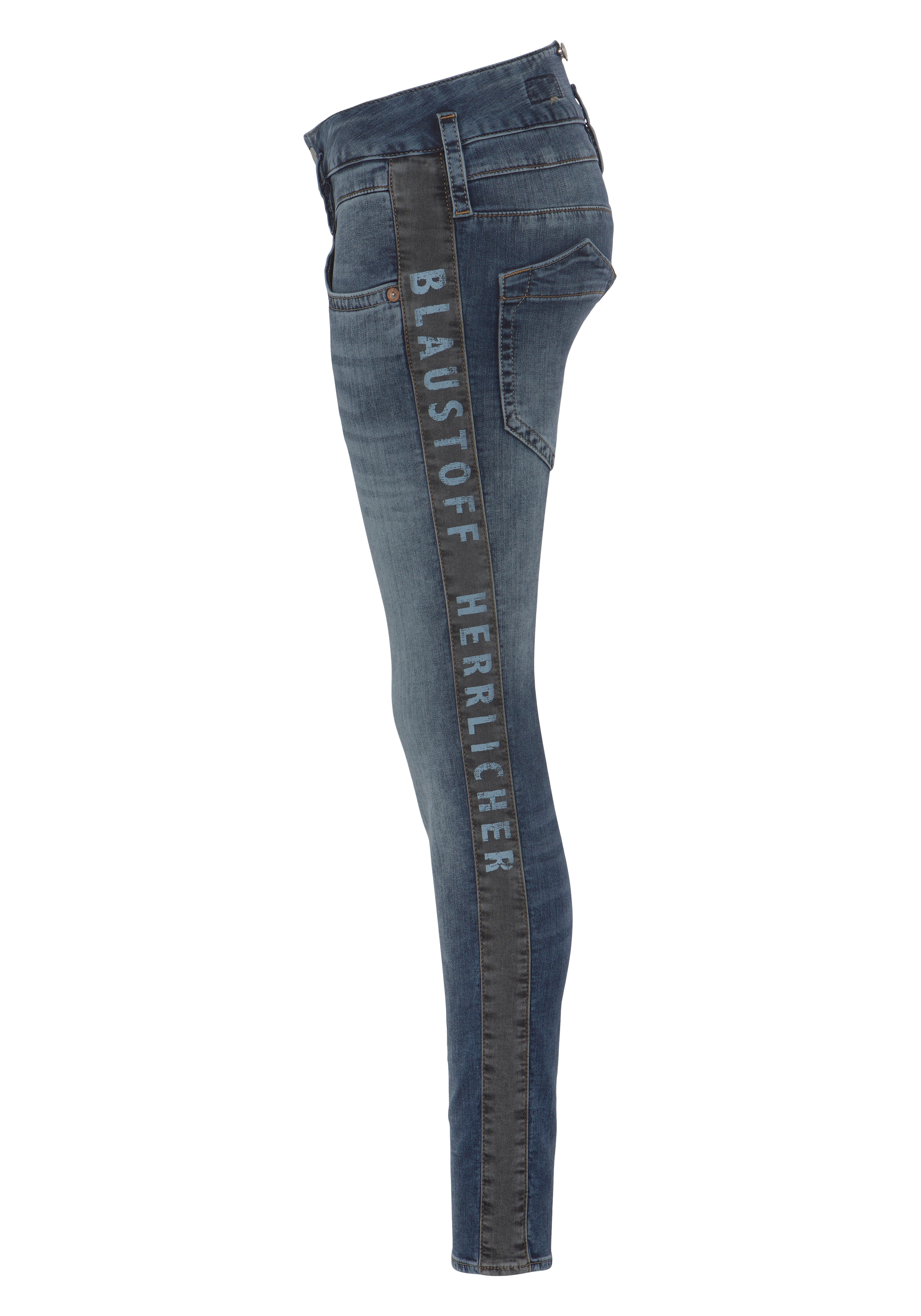 Herrlicher Slim-fit-Jeans »PITCH SLIM STRIPE JOGG DENIM«, im Athleisure Trend Design-Herrlicher 1
