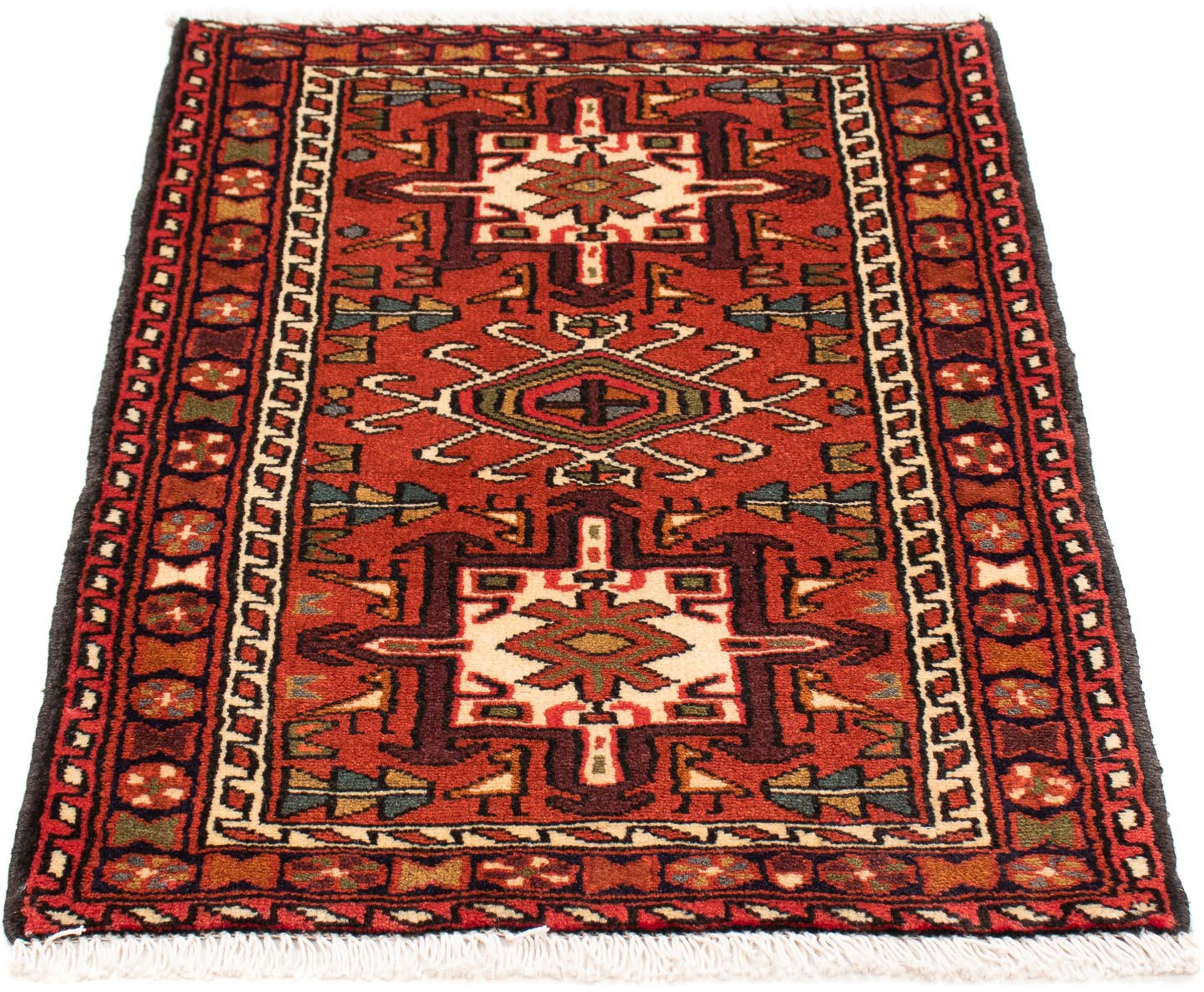 Image of morgenland Orientteppich »Perser - Nomadic - 100 x 65 cm - braun«, rechteckig, 10 mm Höhe, Wohnzimmer, Handgeknüpft, Einzelstück mit Zertifikat bei Ackermann Versand Schweiz