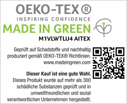 Home affaire Kissenbezüge »Melli Kissenbezug, OEKO-TEX® und Made in Green zertifiziert«