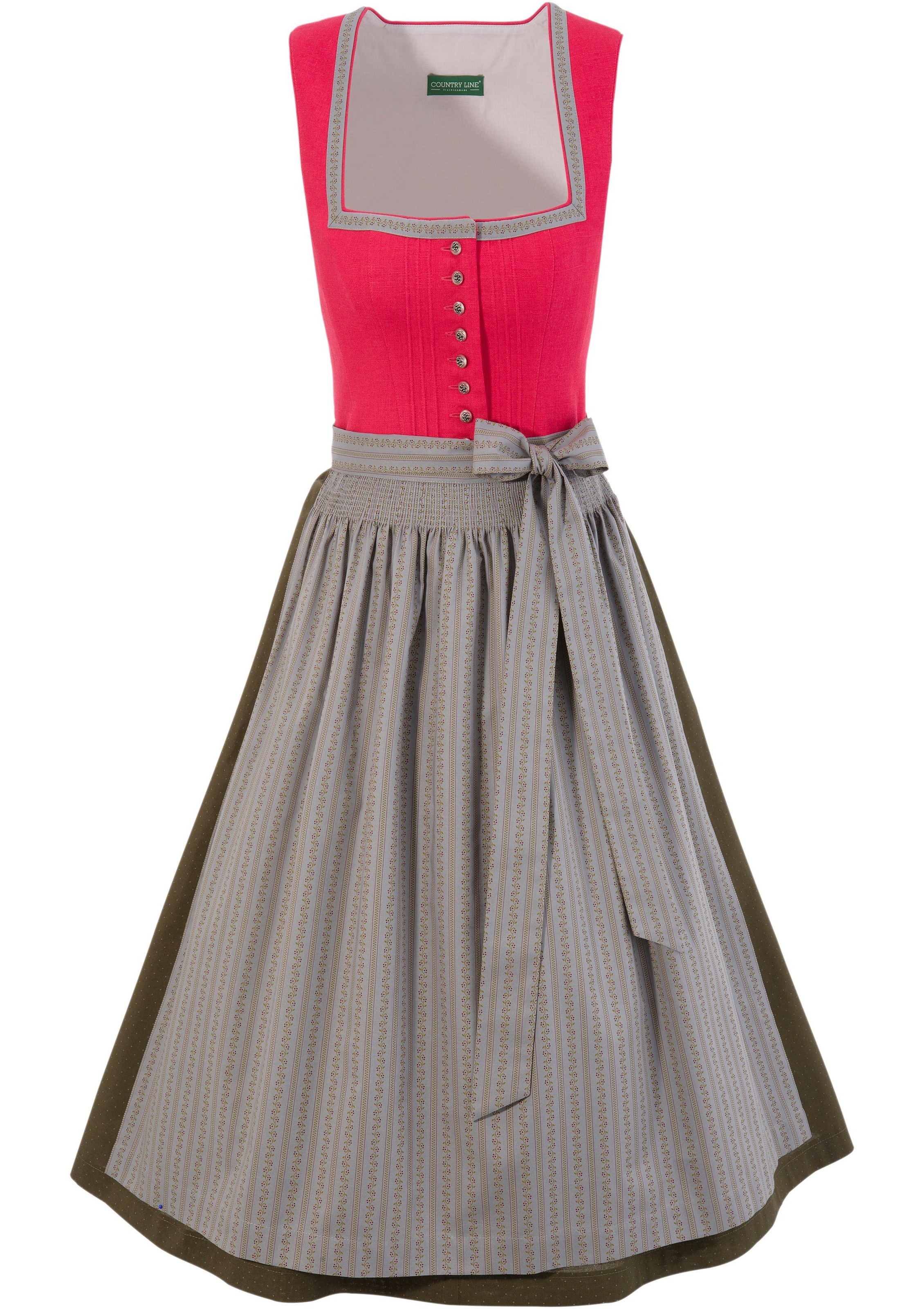 Image of Country Line Dirndl, (2 tlg.), mit traditionelllem Rankenmuster bei Ackermann Versand Schweiz