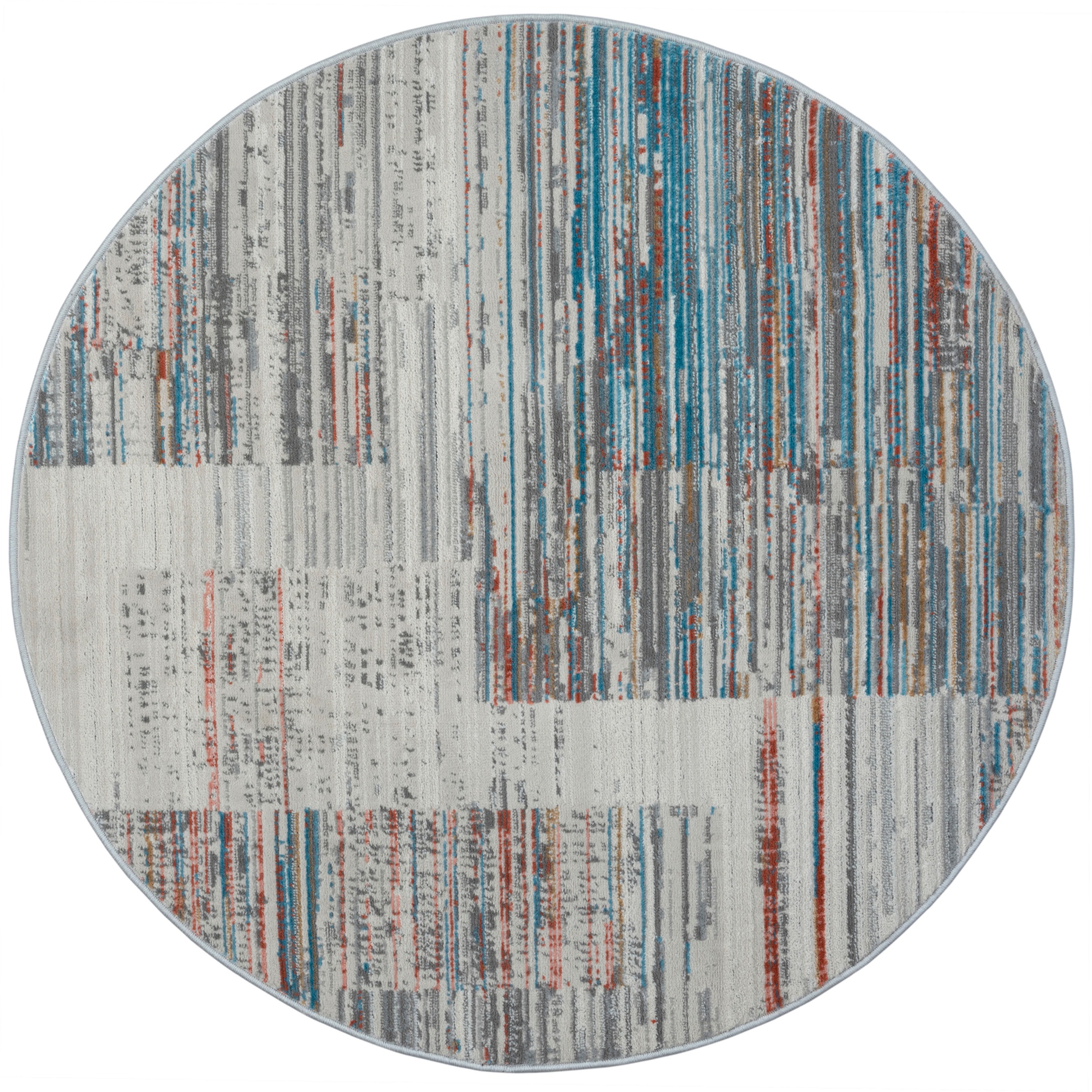 Myflair Möbel & Accessoires Tapis »My Colors« Rond 8 mm Höhe Kurzflor, Retro-Design, besonders weich durch Microfaser