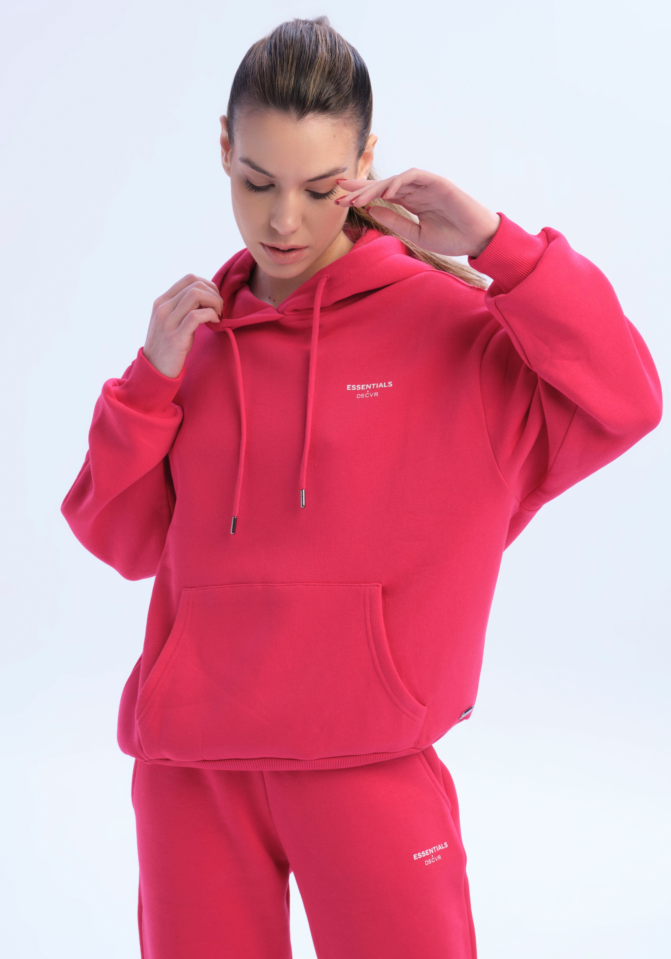 Image of DSCVR Hoodie »Lynn«, Mit seitlichen Einfrifftaschen bei Ackermann Versand Schweiz