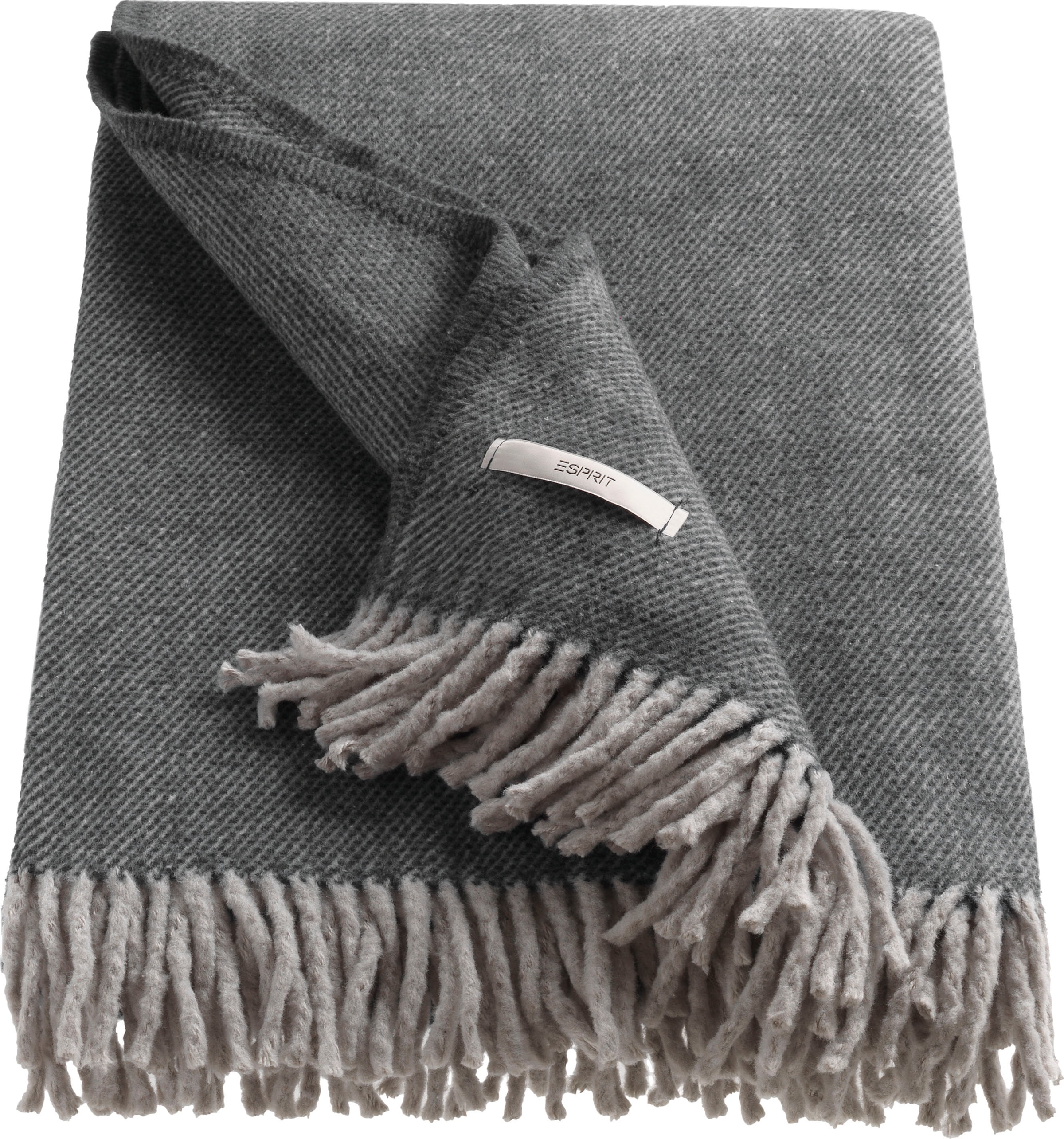 Image of Esprit Wohndecke »Jade«, aus recycelter Baumwolle, Kuscheldecke bei Ackermann Versand Schweiz