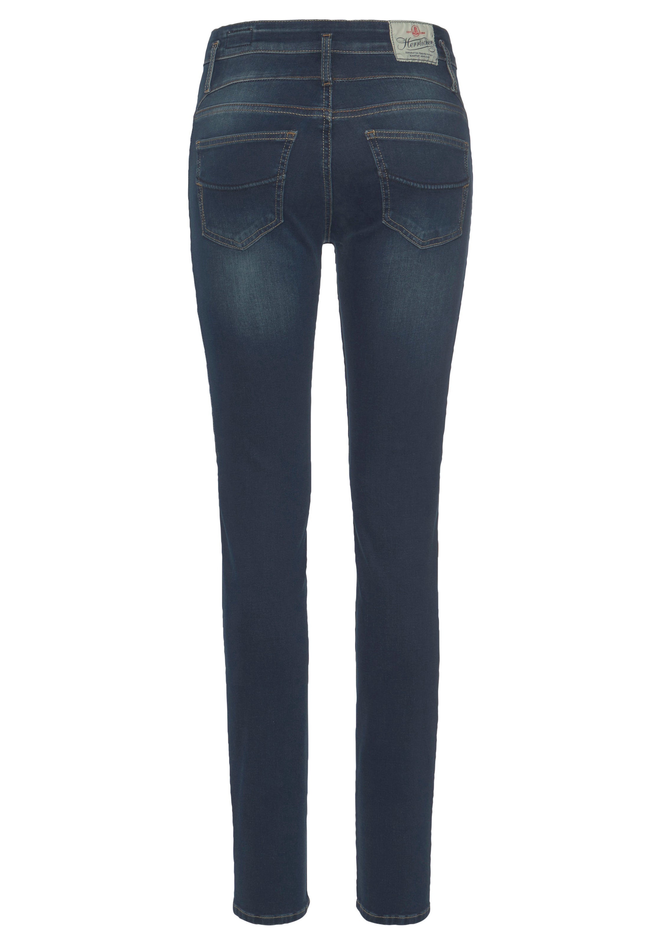 Herrlicher Slim-fit-Jeans »SHARP SLIM REUSED DENIM«, Nachhaltige Premium-Qualität enthält recyceltes Material