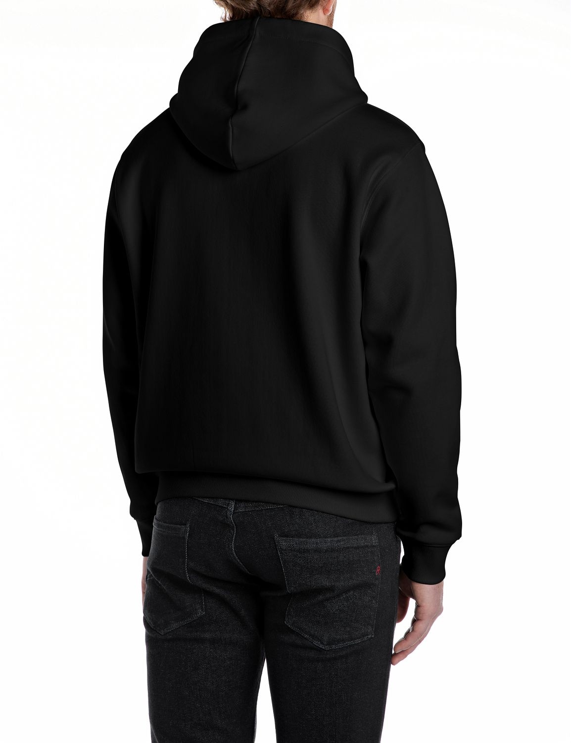 Replay Kapuzensweatshirt, mit grossem Markenprint vorn
