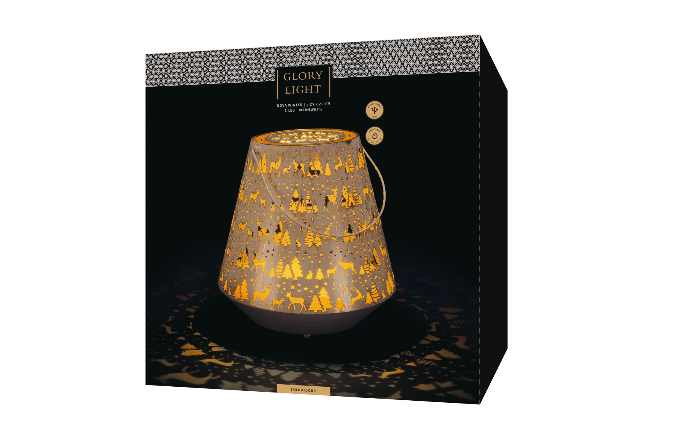 STT Lanterne LED »Nova winter«