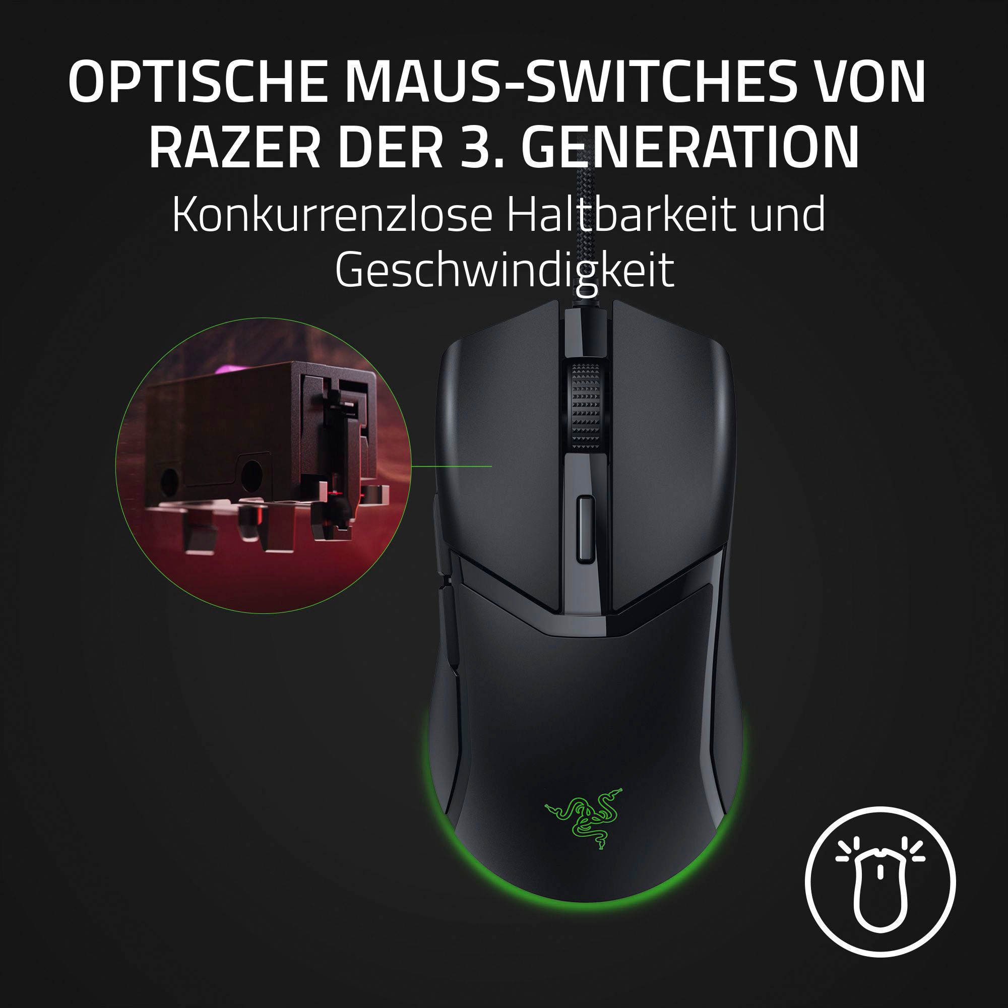 RAZER Gaming-Maus »Cobra« kabelgebunden