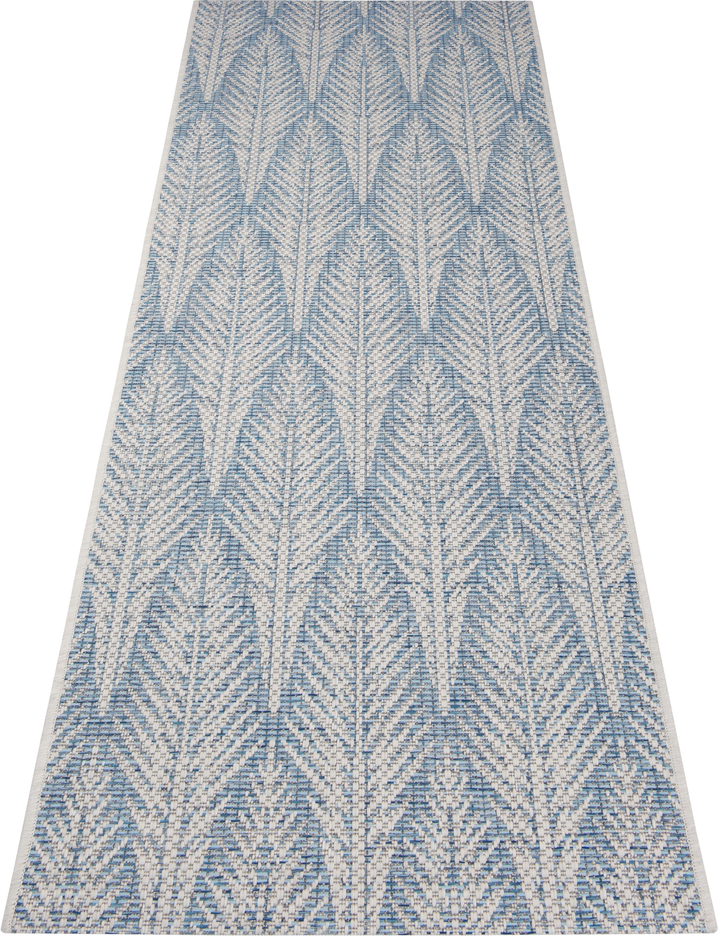 Image of NORTHRUGS Läufer »Pella«, rechteckig, 4 mm Höhe, In-und Outdoor geeignet, Wohnzimmer, Balkon, Terrasse, Garten, Strapazierfähig und pflegeleicht, Flachgewebe bei Ackermann Versand Schweiz