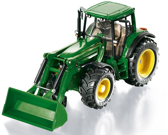 Siku John Deere Traktor mit Anhänger Siku Farmer Spielzeug Set