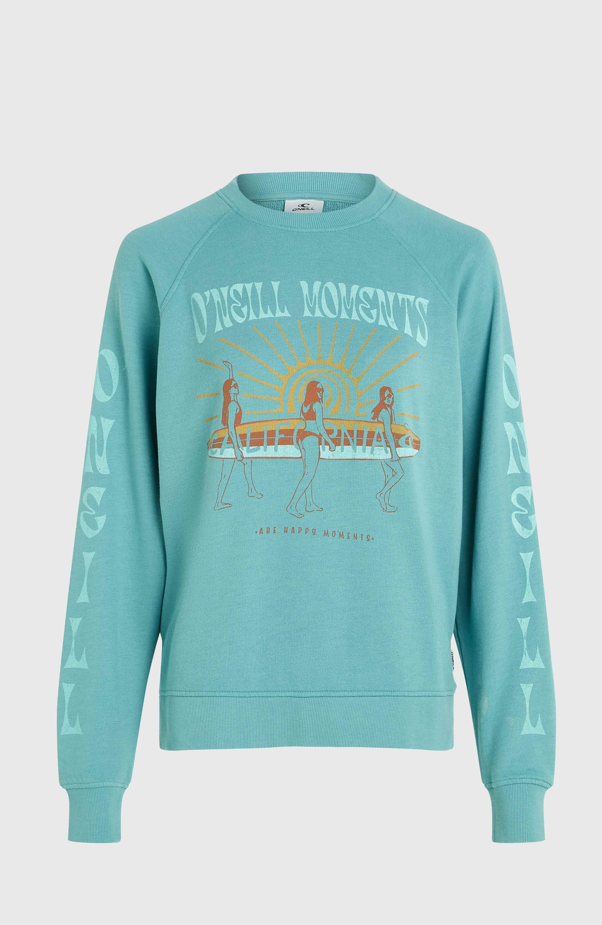 O'Neill Sweatshirt »O'NEILL BEACH VINTAGE CREW«, mit Rundhalsausschnitt