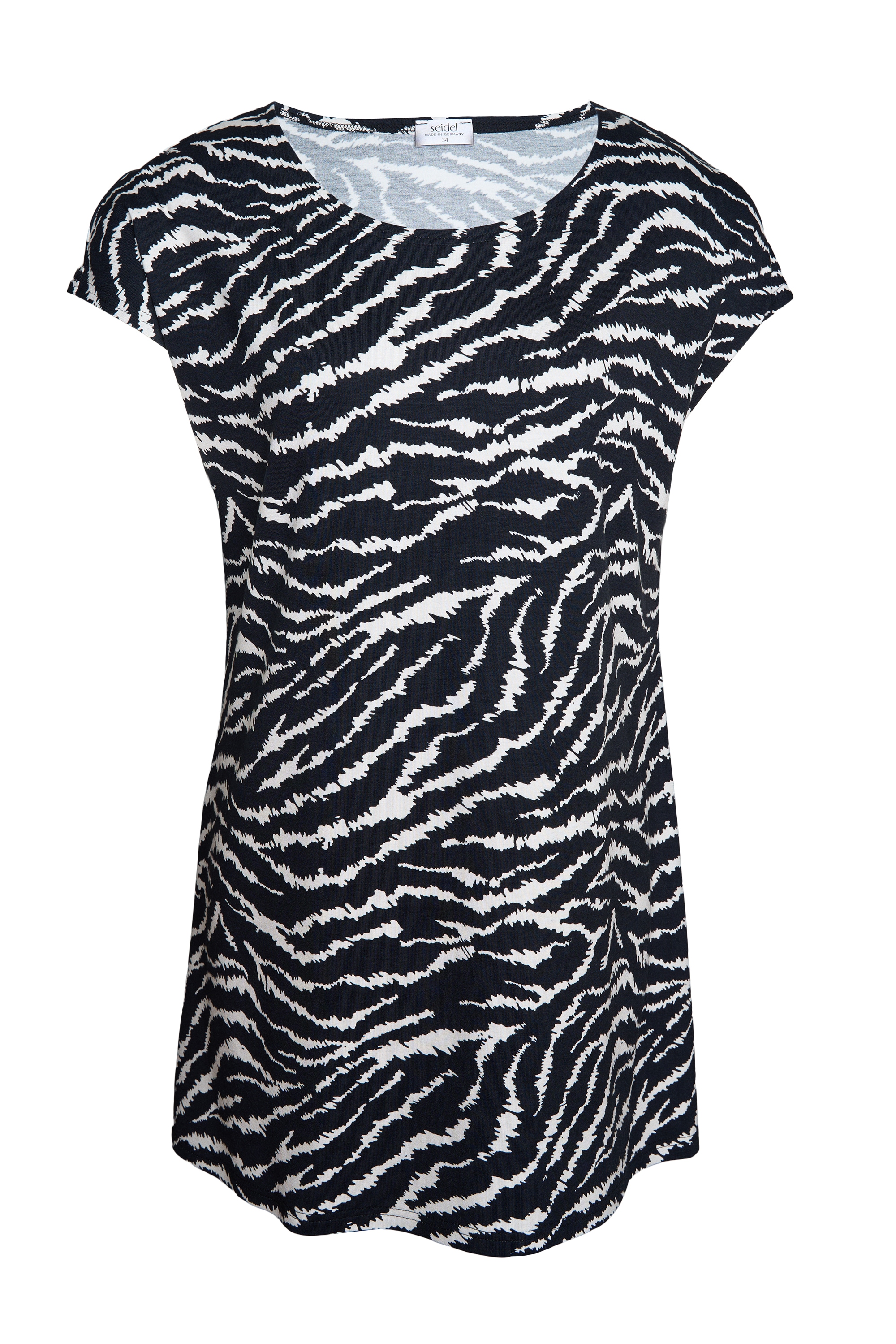 Seidel Moden T-shirt long »Otto exclusiv« avec imprimé animal/en viscose - MADE IN GERMANY