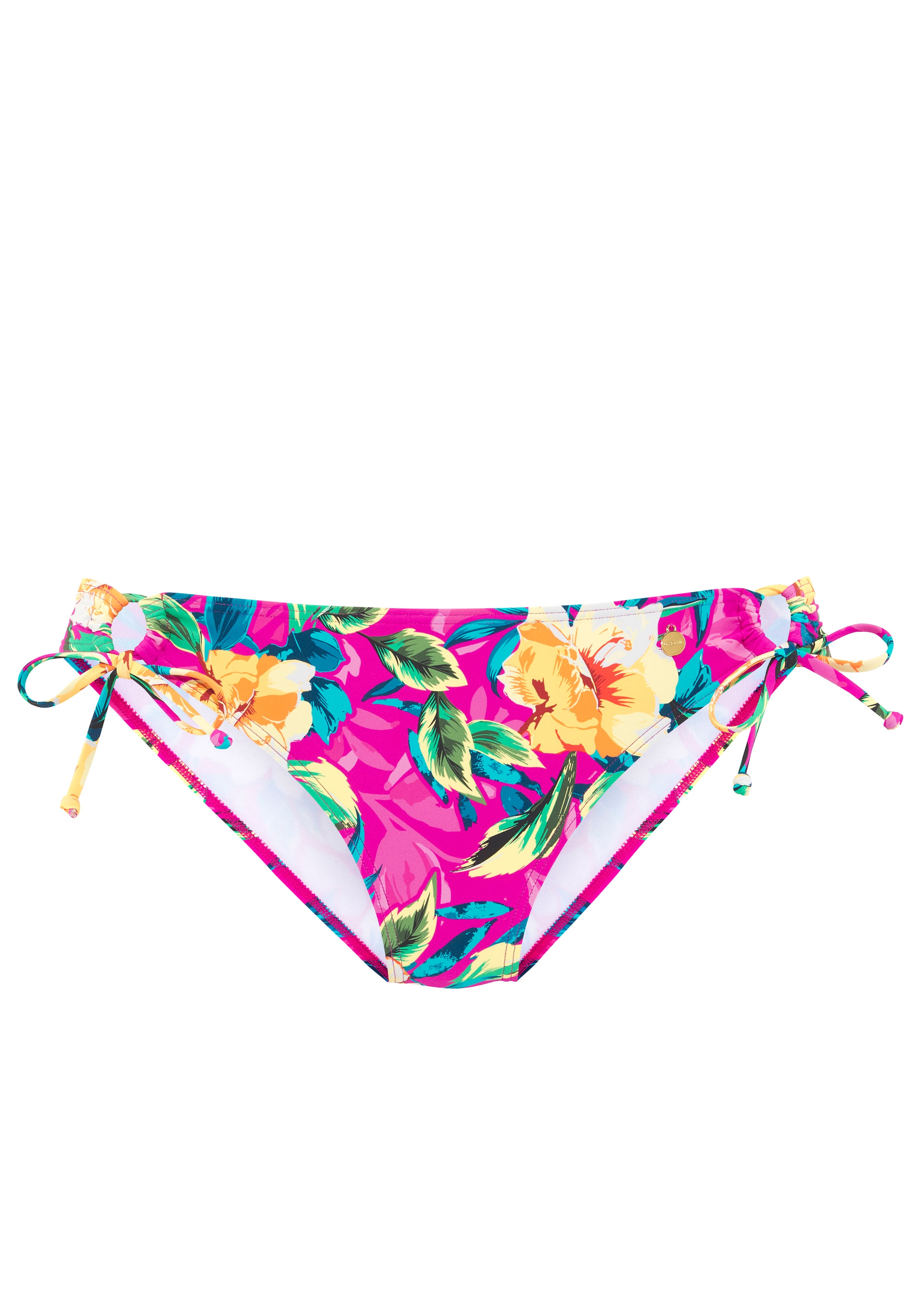 Image of LASCANA Bikini-Hose "Riley" mit floralem Allover-Print