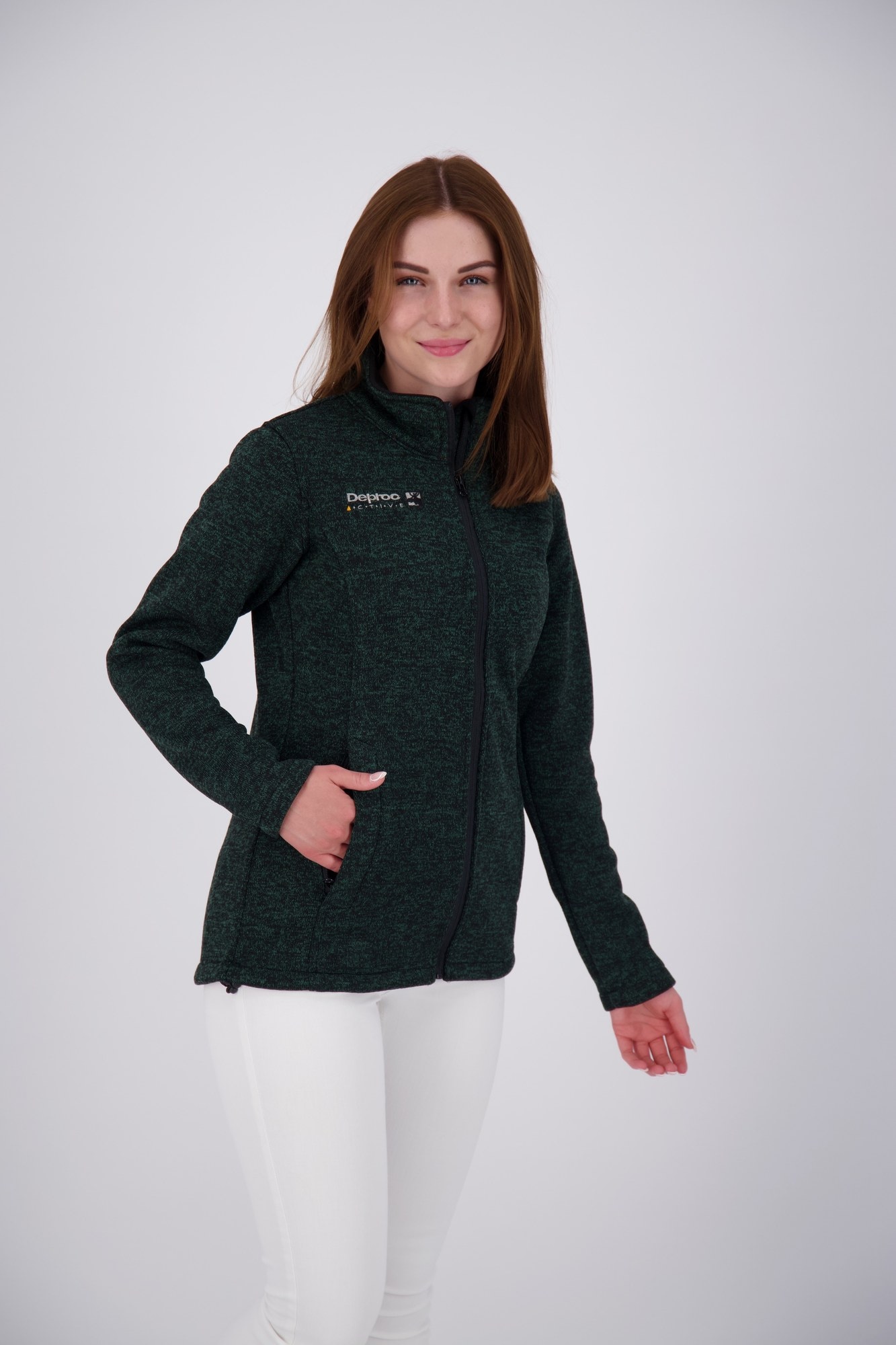 DEPROC Active Veste en laine polaire »ELKFORD WOMEN« également disponible en grandes tailles