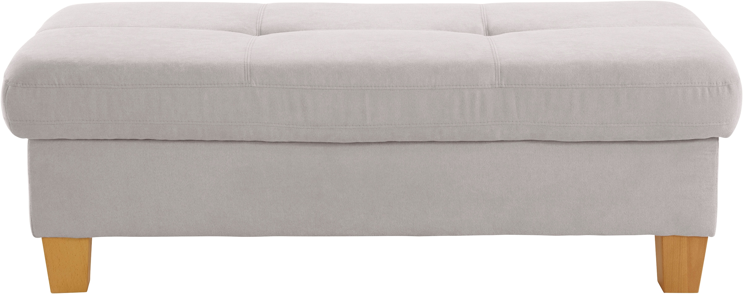 exxpo - sofa fashion Tabouret »Enya Bankhocker mit Staufach unter der Sitzfläche« schöne Detailverarbeitung