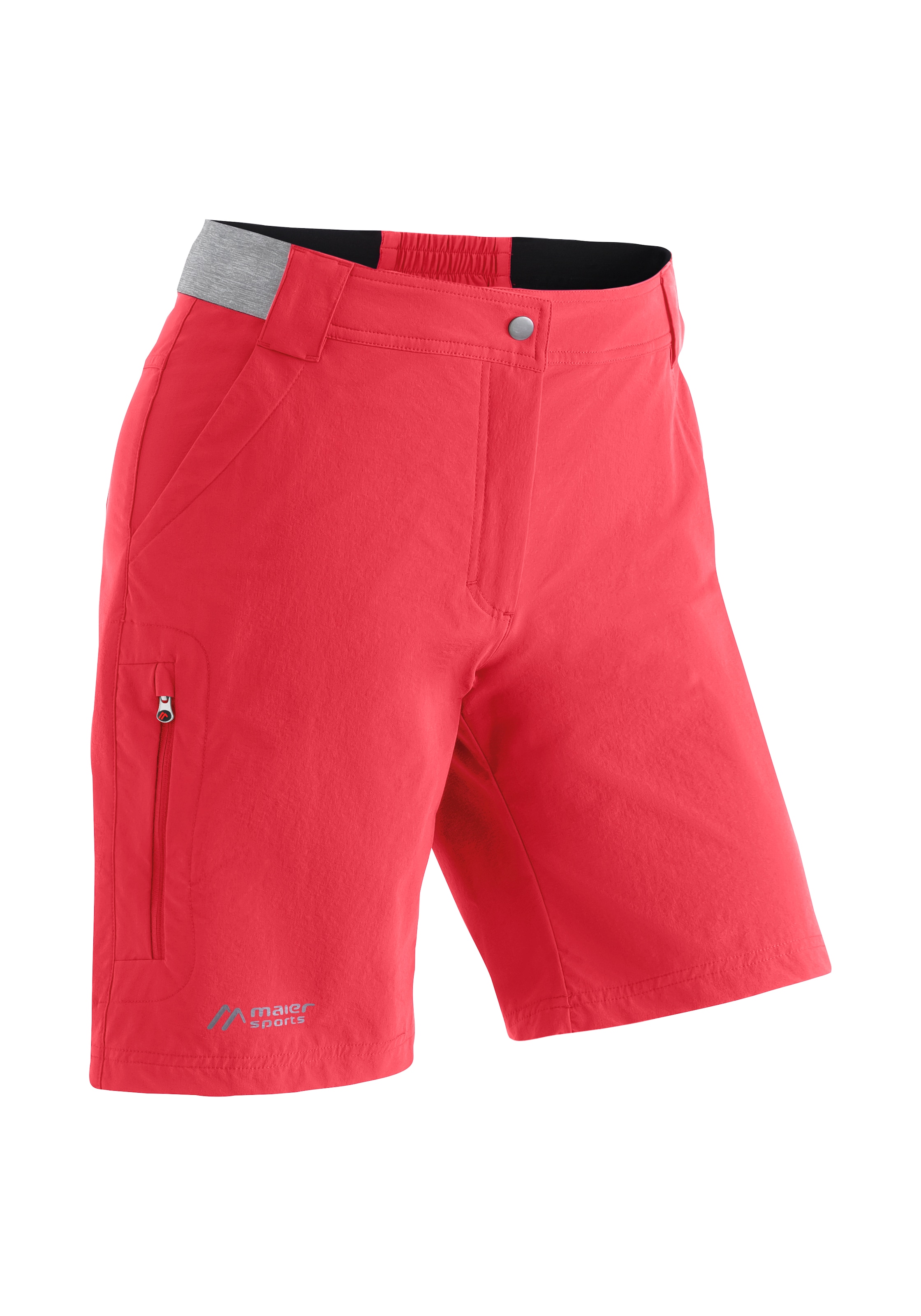 Maier Sports Funktionsshorts »Norit Short W«, Damen Shorts, kurze Outdoor-Hose, Bermuda mit 5 Taschen, Regular Fit