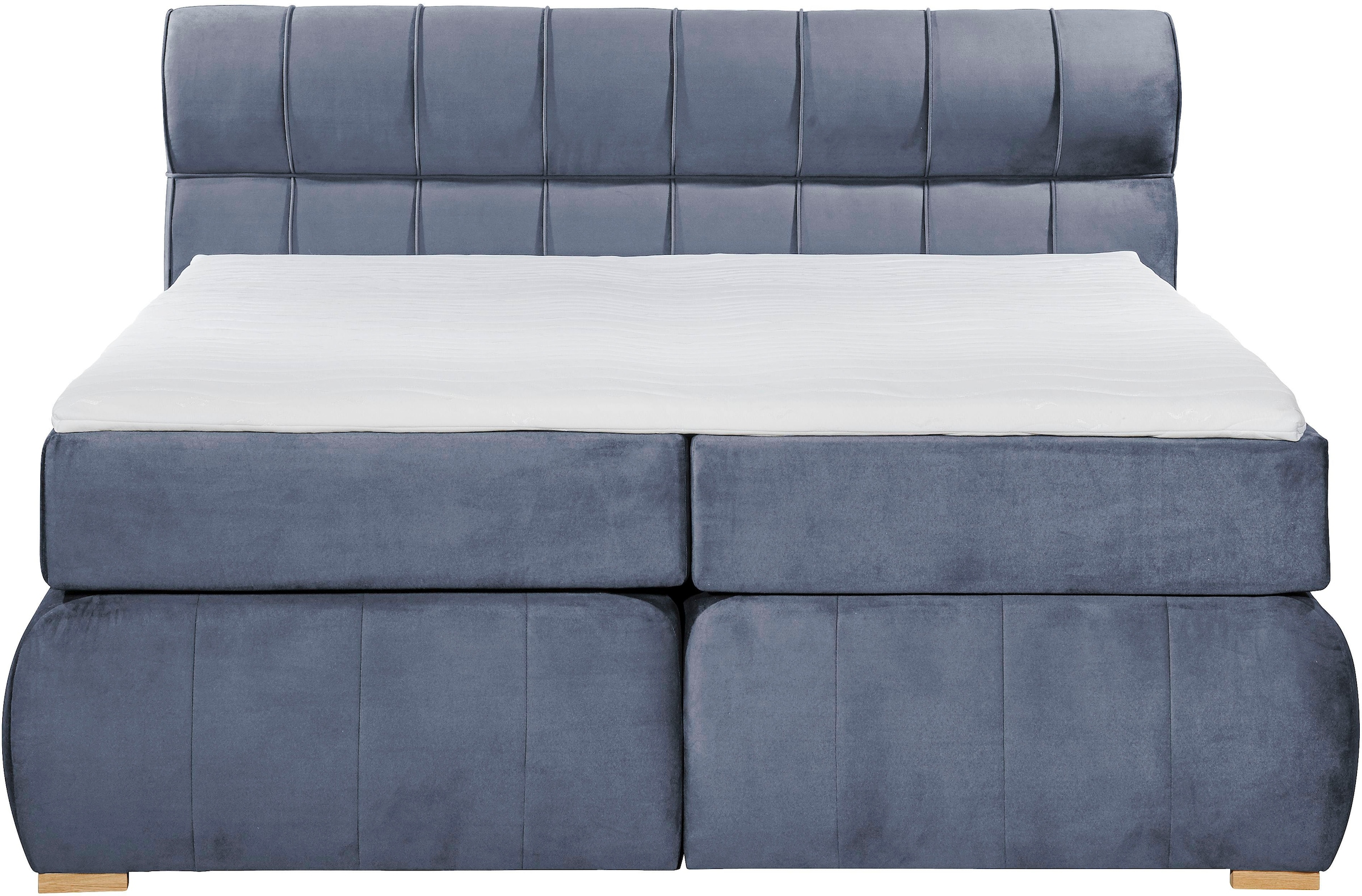 Places of Style Boxspringbett »Felicia«, in H4, inkl. Topper und Bettkasten