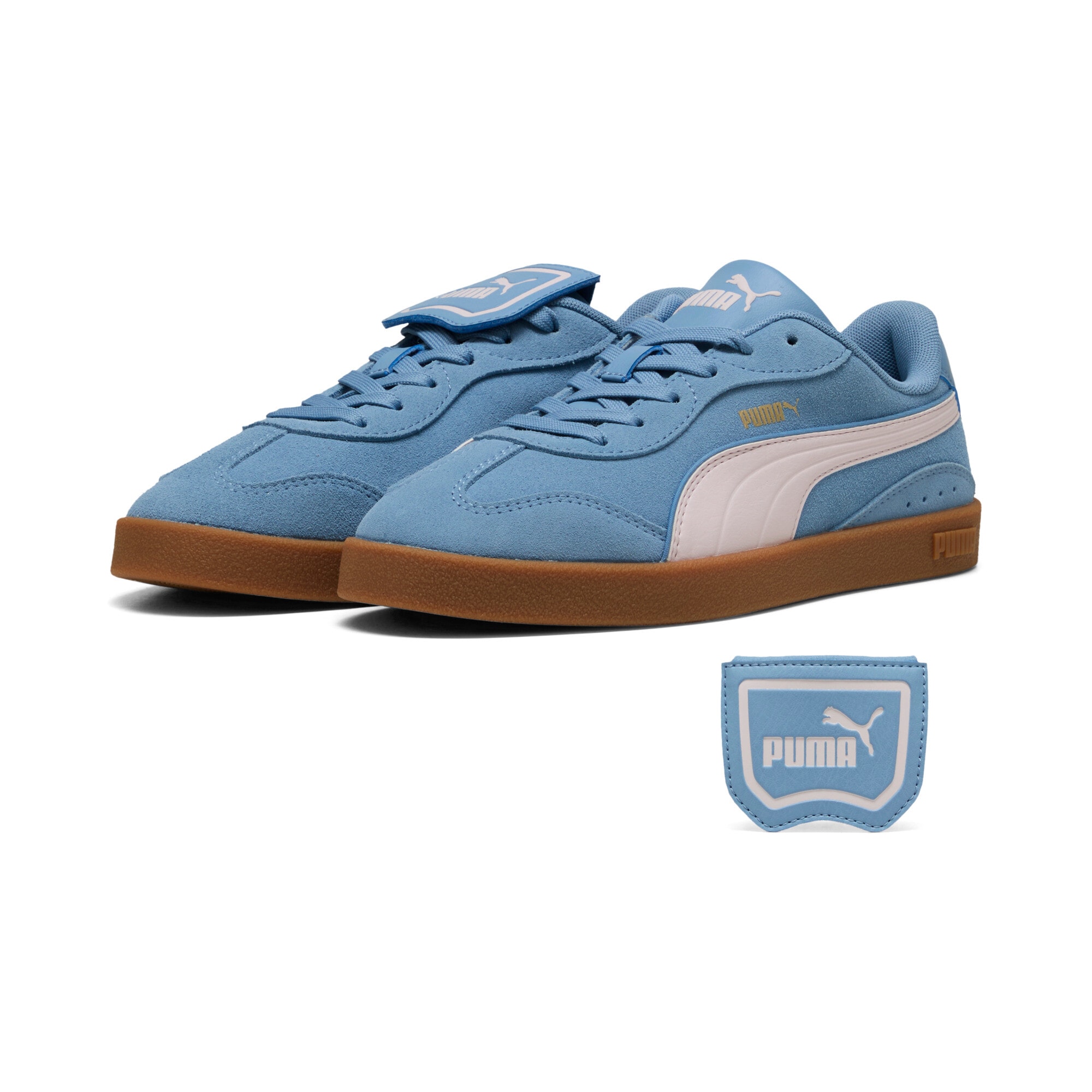Image of PUMA Sneaker "CLUB AZURA SD" für sportlichen Look im Alltag, mit Leder-Obermaterial