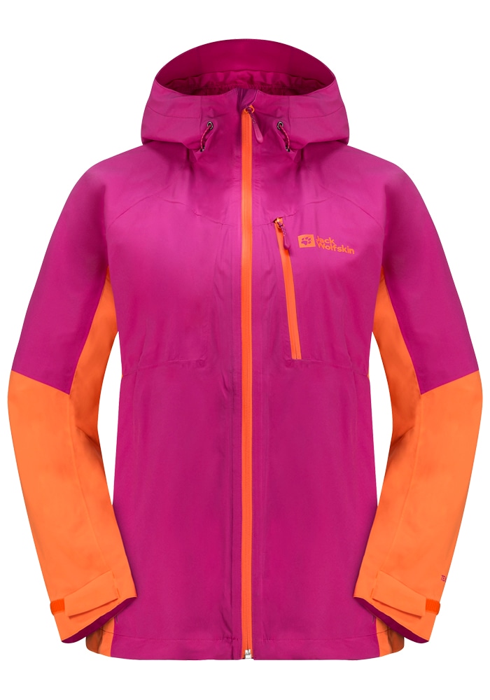 Jack Wolfskin Funktionsjacke »EAGLE PEAK 2L JKT W«, mit Kapuze