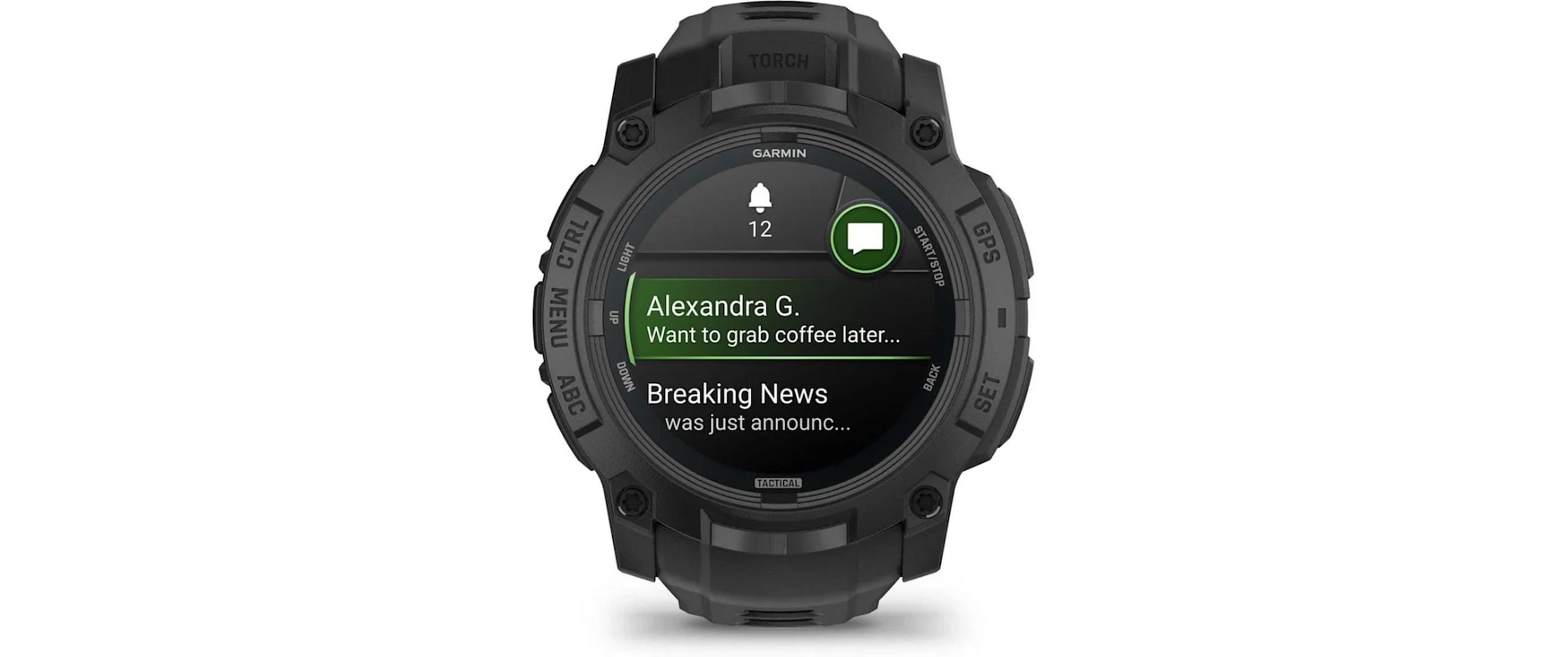 Garmin Smartwatch »3 Tactical AMOLED Edition«