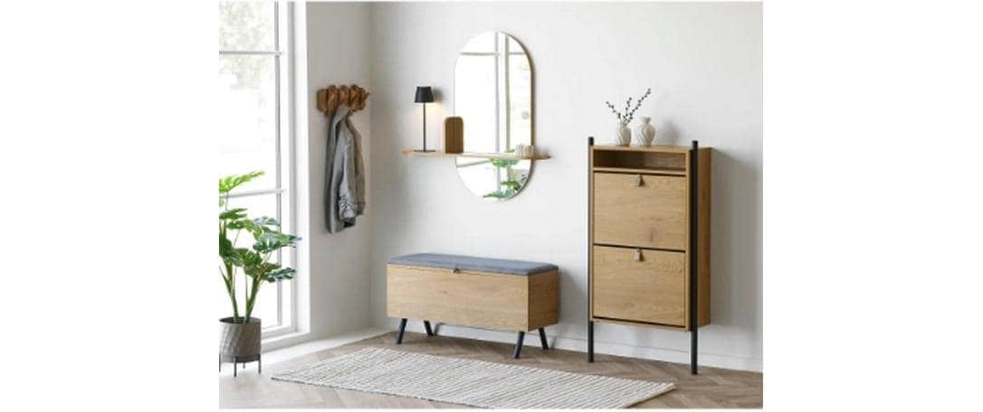 House Nordic Schuhschrank »Barco 26 x 62 x 118 cm«