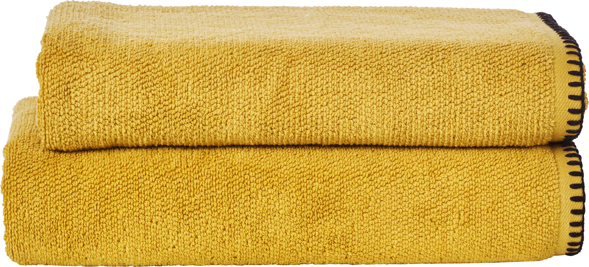done.® Duschtuch »Deluxe Prime«, (1 St., Duschtuch 70 x 140 cm), Uni-Farben, Hotelqualität aus hochwertigem Zwirnfrottier, mit Ziernaht