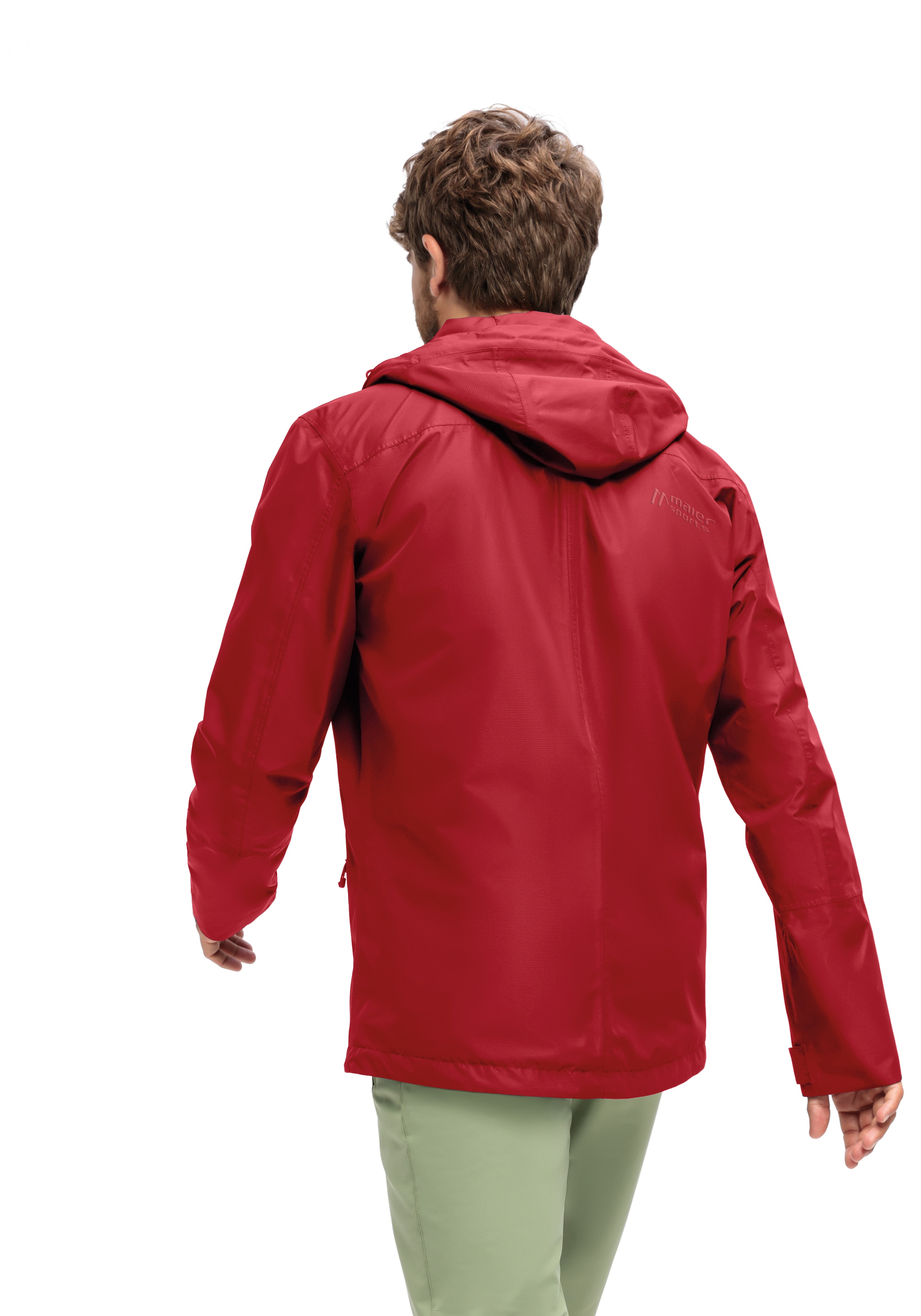 Maier Sports Regenjacke »Abbenstein M« Herren Jacke wasserdicht, moderner Windbreaker, Outdoorjacke, Reg. Fit