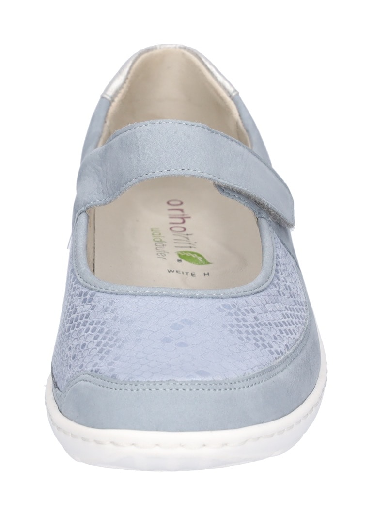 Waldläufer Ballerines à lanières »HENNI«  , Halbschuh, Komfortschuh, Klettschuh in Weite H (= sehr weit)