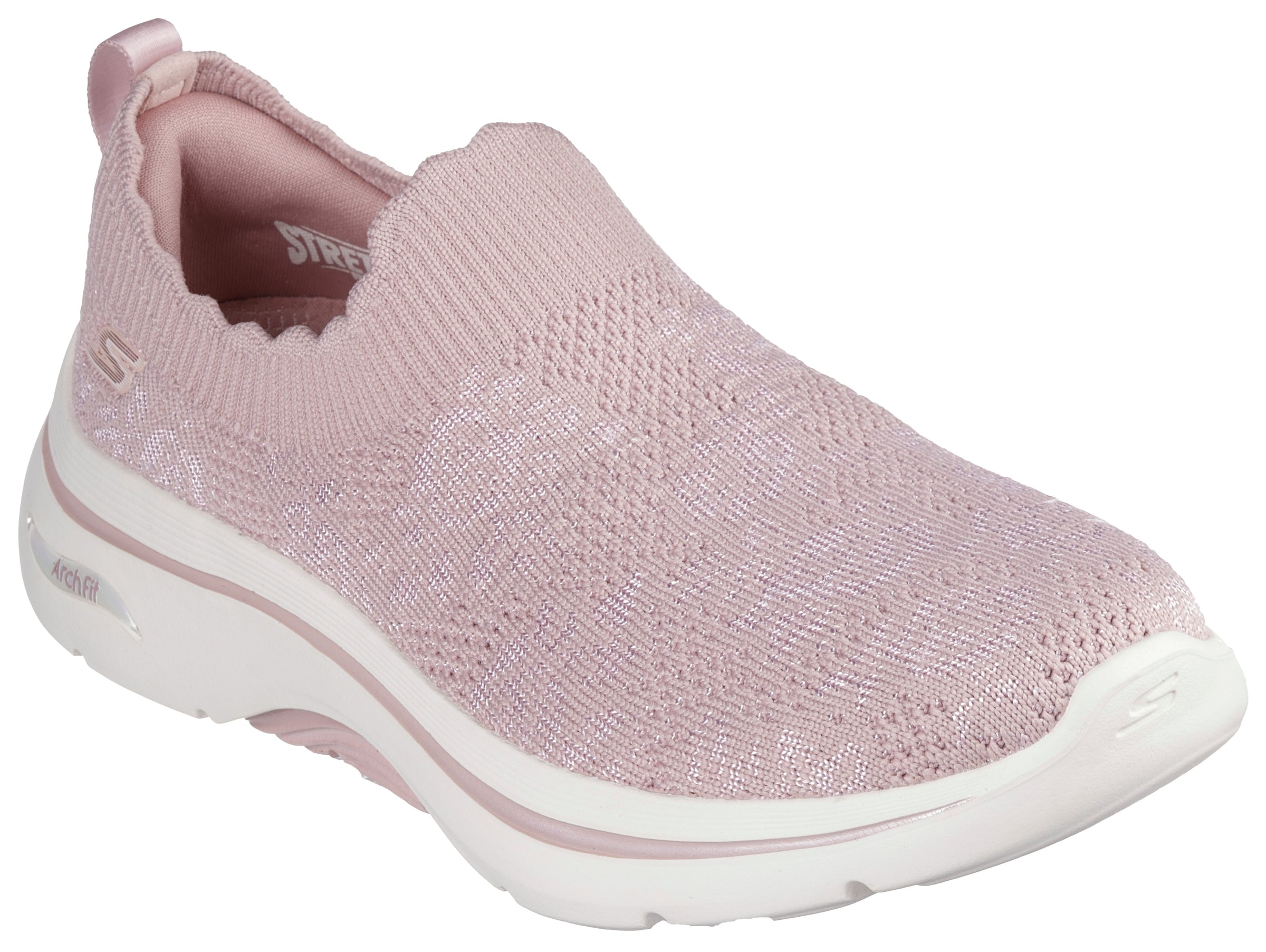 Image of Skechers Slip-On Sneaker "GO WALK ARCH FIT 2.0-ROSA LINDA", Trainingsschuh, Schnürschuh mit rückfederndem Ultra Go