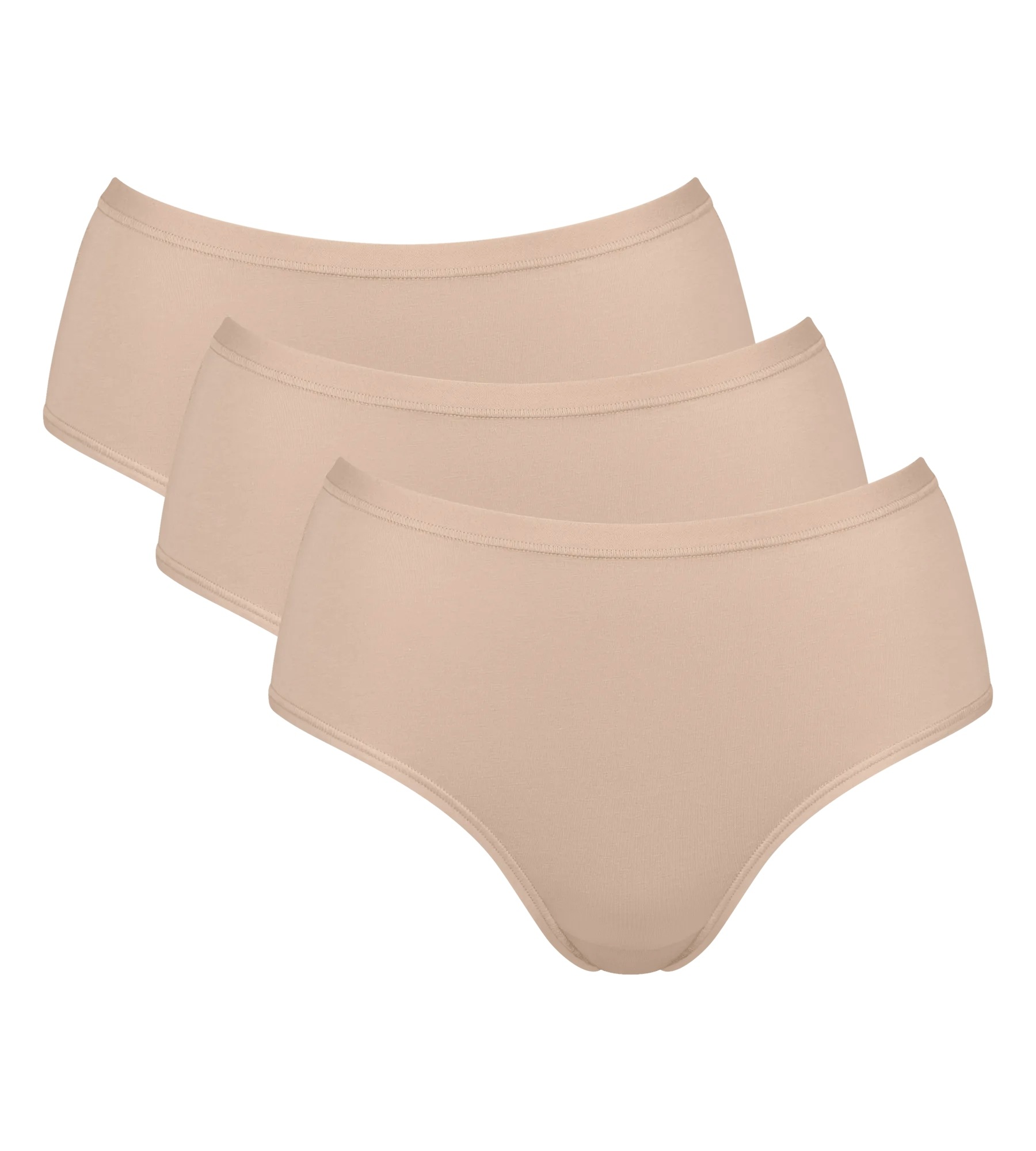 Image of sloggi Midislip "GO Daily Cotton" Glanz-Effekt Details, weich, Baumwollmix, bequem, elastisch