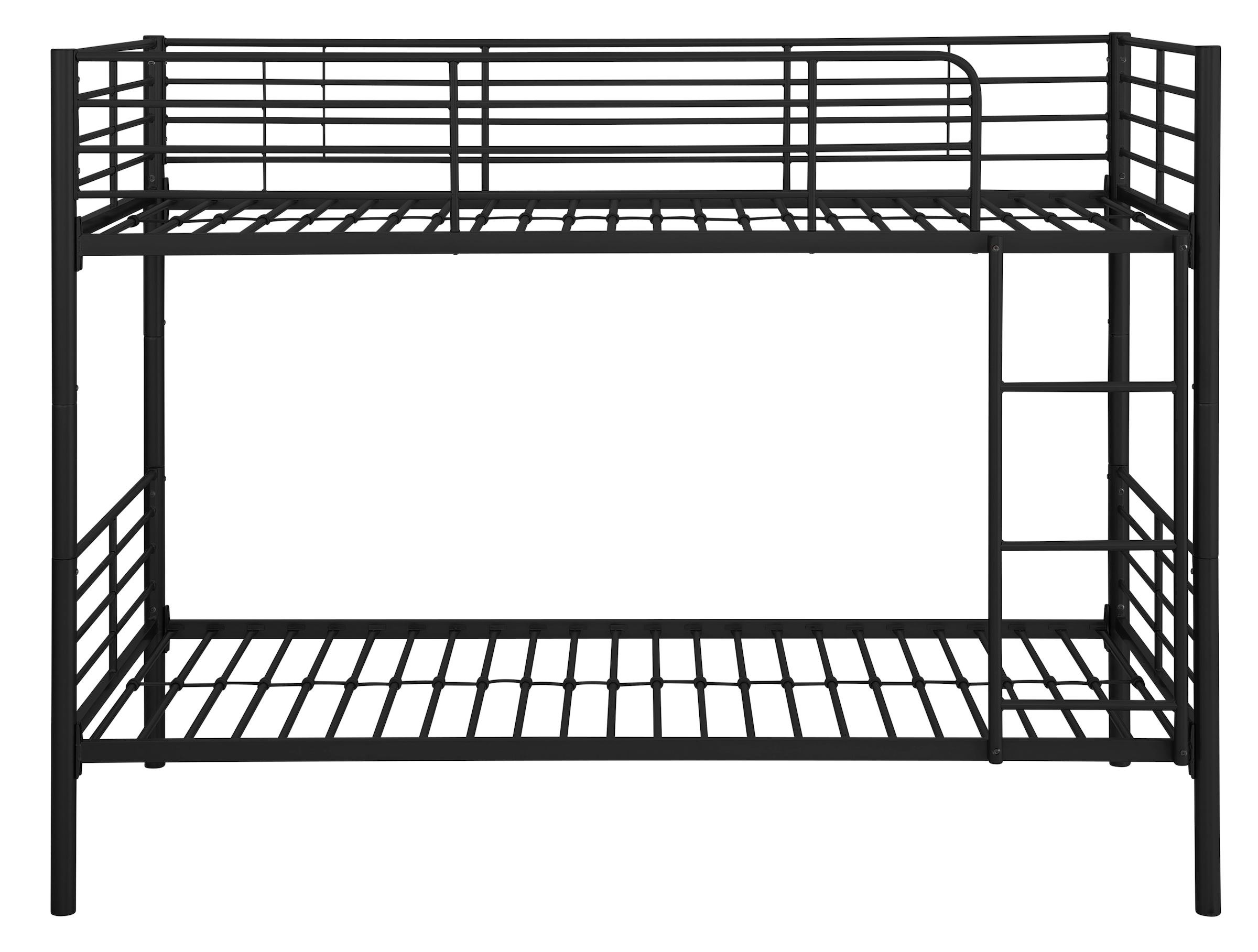 Lüttenhütt Etagenbett »Hayo, Belastbarkeit 250 KG! Metallbett, Stockbett«, (teilbar in 2 Einzelbetten), perfekt für kleine Räume, mehrere Farben, (B/T/H) ca. 208/97/160 cm