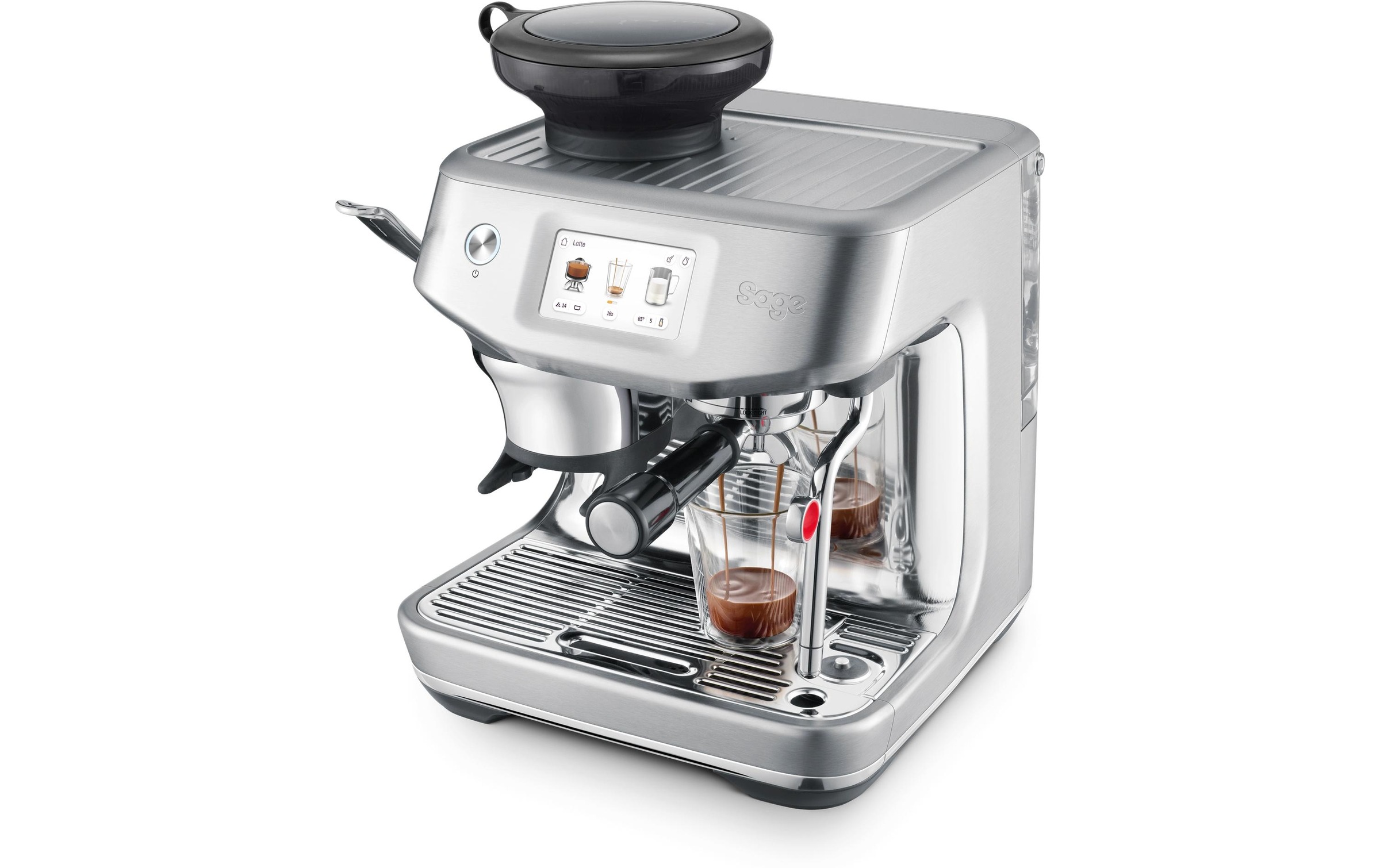 Sage Siebträgermaschine »Touch Impress Cold«, Milchschaumdüse