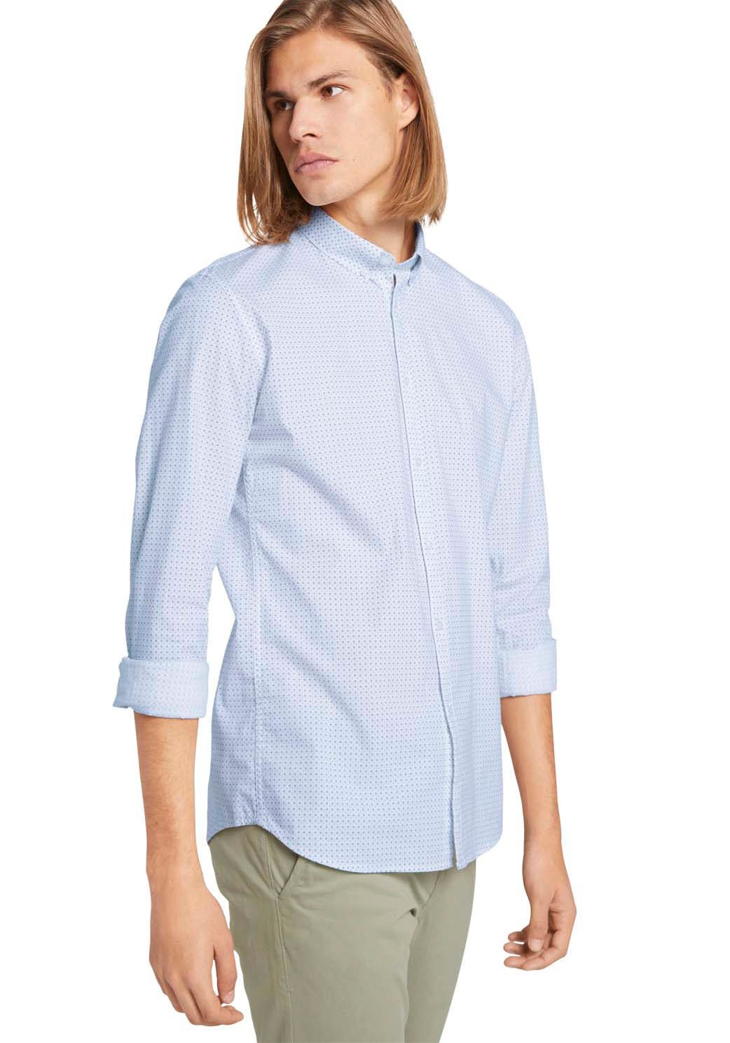 Image of TOM TAILOR Denim Langarmhemd, Alloverprint bei Ackermann Versand Schweiz