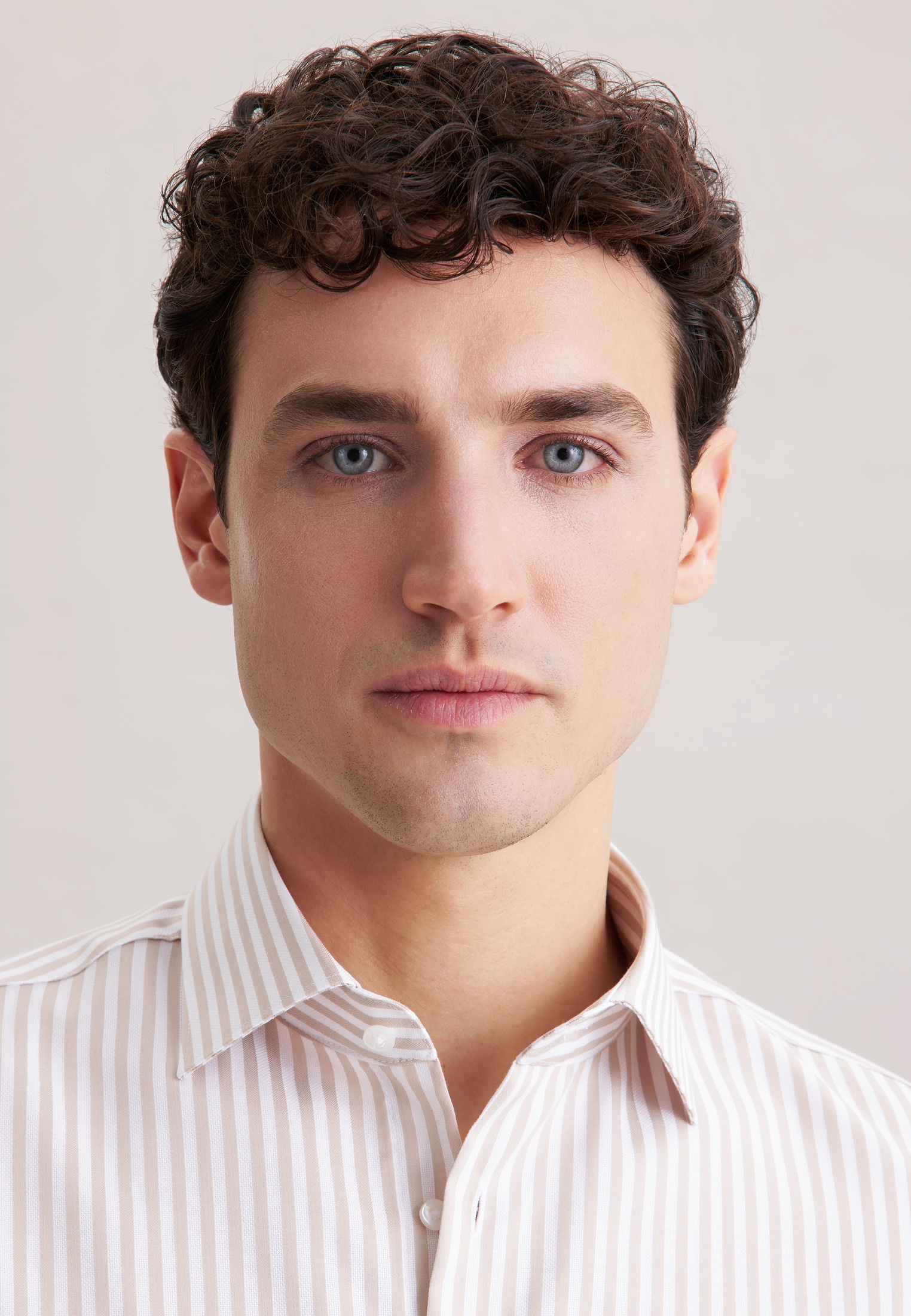 seidensticker Chemise d'affaires »Shaped« Shaped 1/2 Kentkragen Streifen