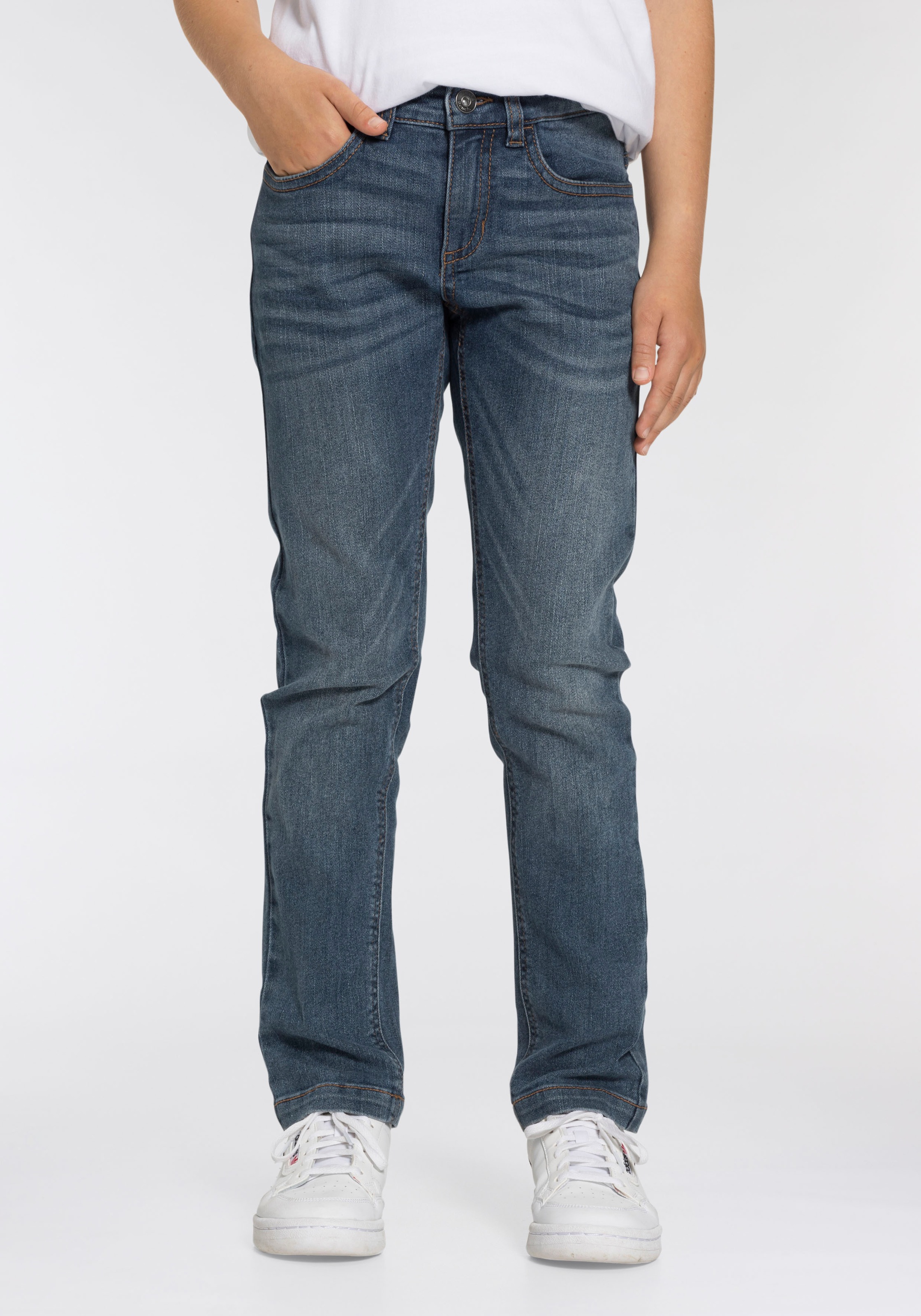 Image of Bench. Stretch-Jeans »regular fit mit schmalem Bein« bei Ackermann Versand Schweiz