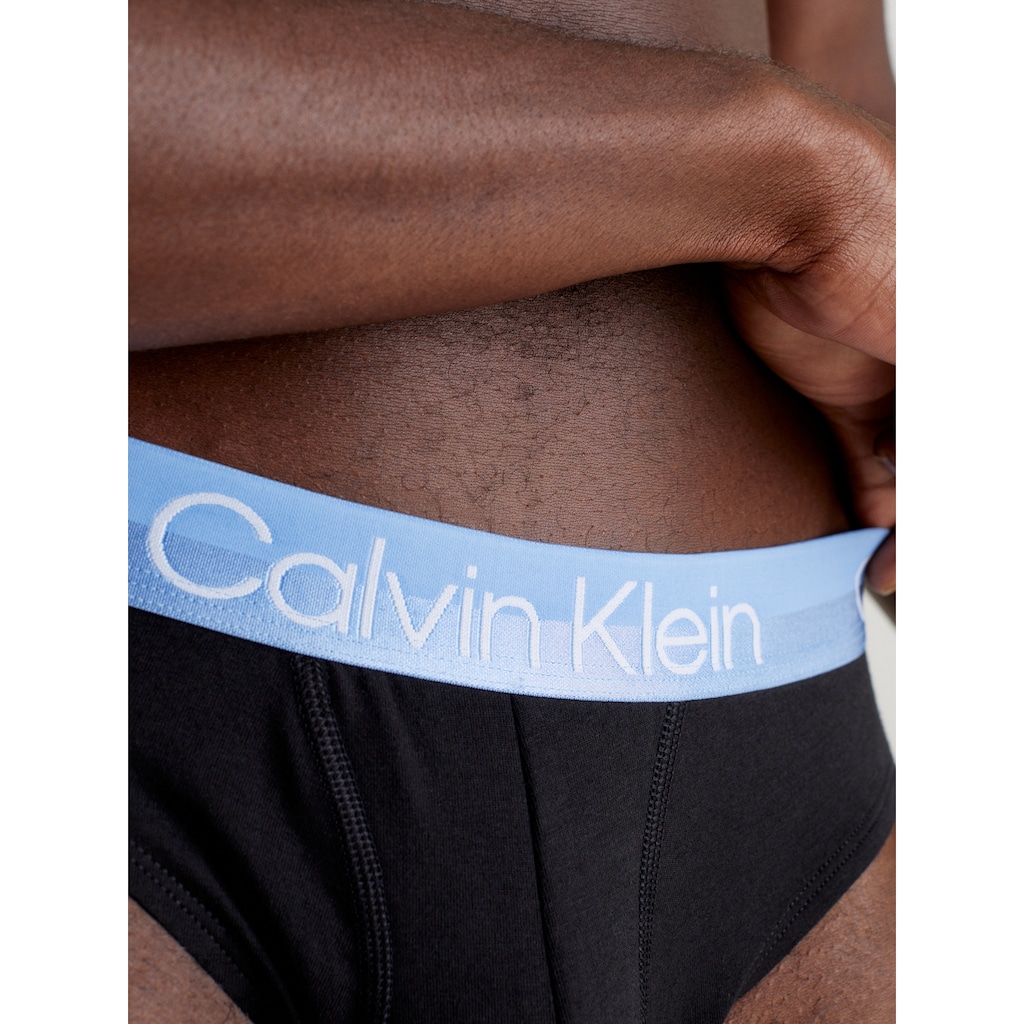 Calvin Klein Underwear Slip, (Packung, 3 St.), mit Logodruck auf dem Bund