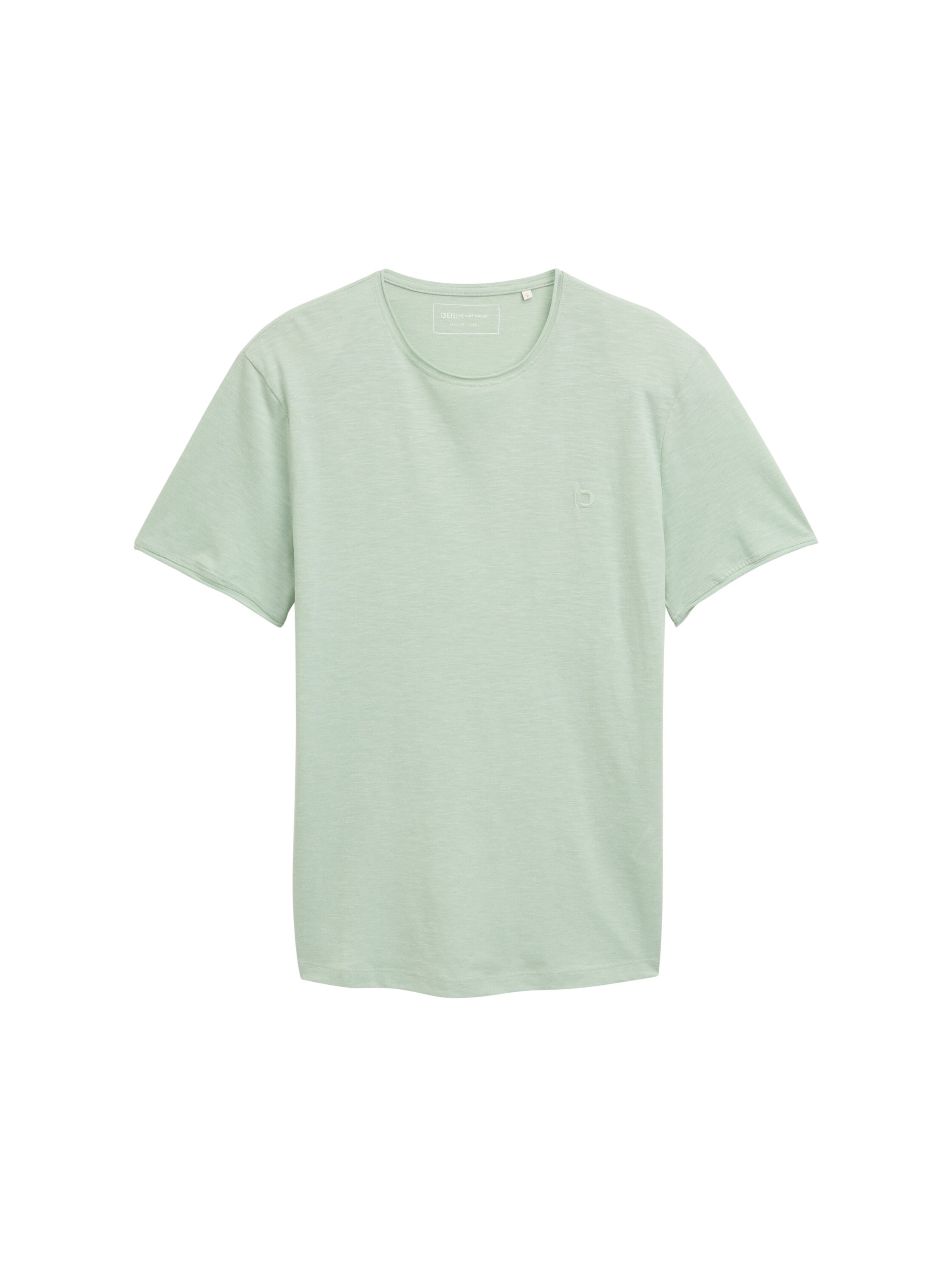 TOM TAILOR Denim T-Shirt, in Melange-Optik