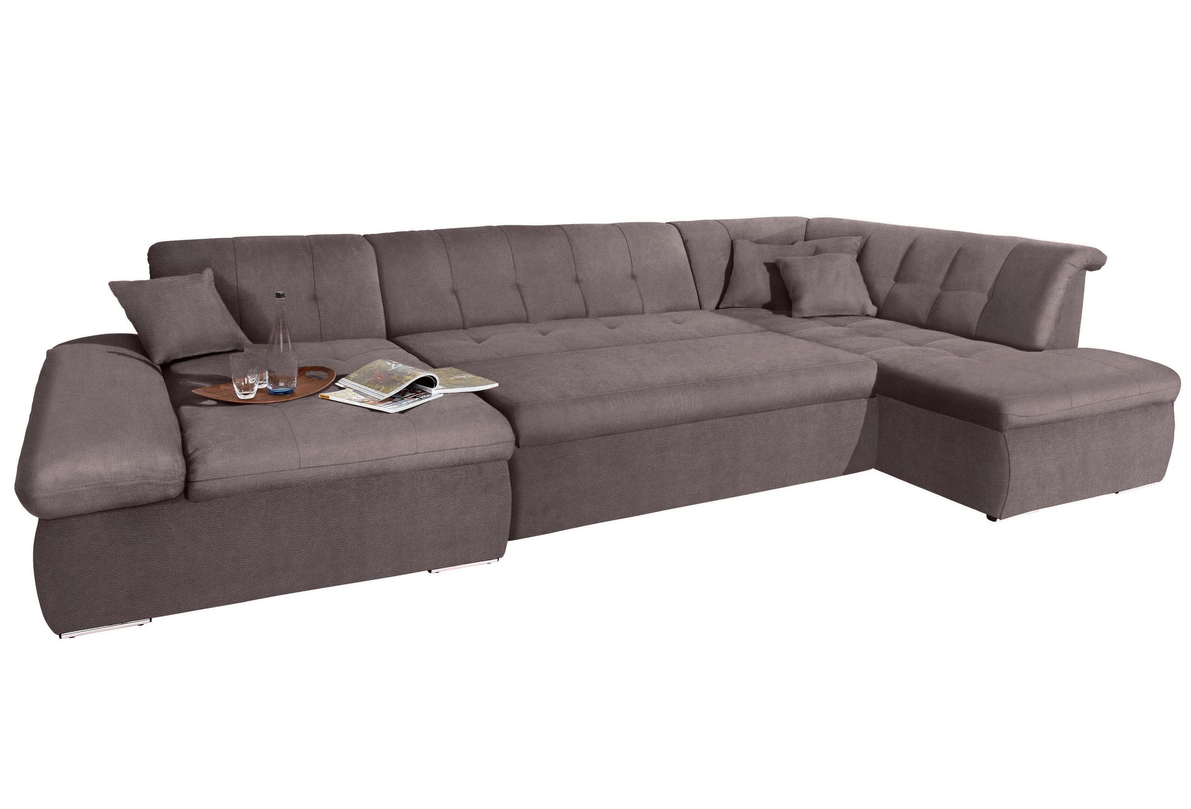 Image of DOMO collection Wohnlandschaft »NMoric«, im XXL-Format, wahlweise mit Bettfunktion und Armlehnenverstellung bei Ackermann Versand Schweiz